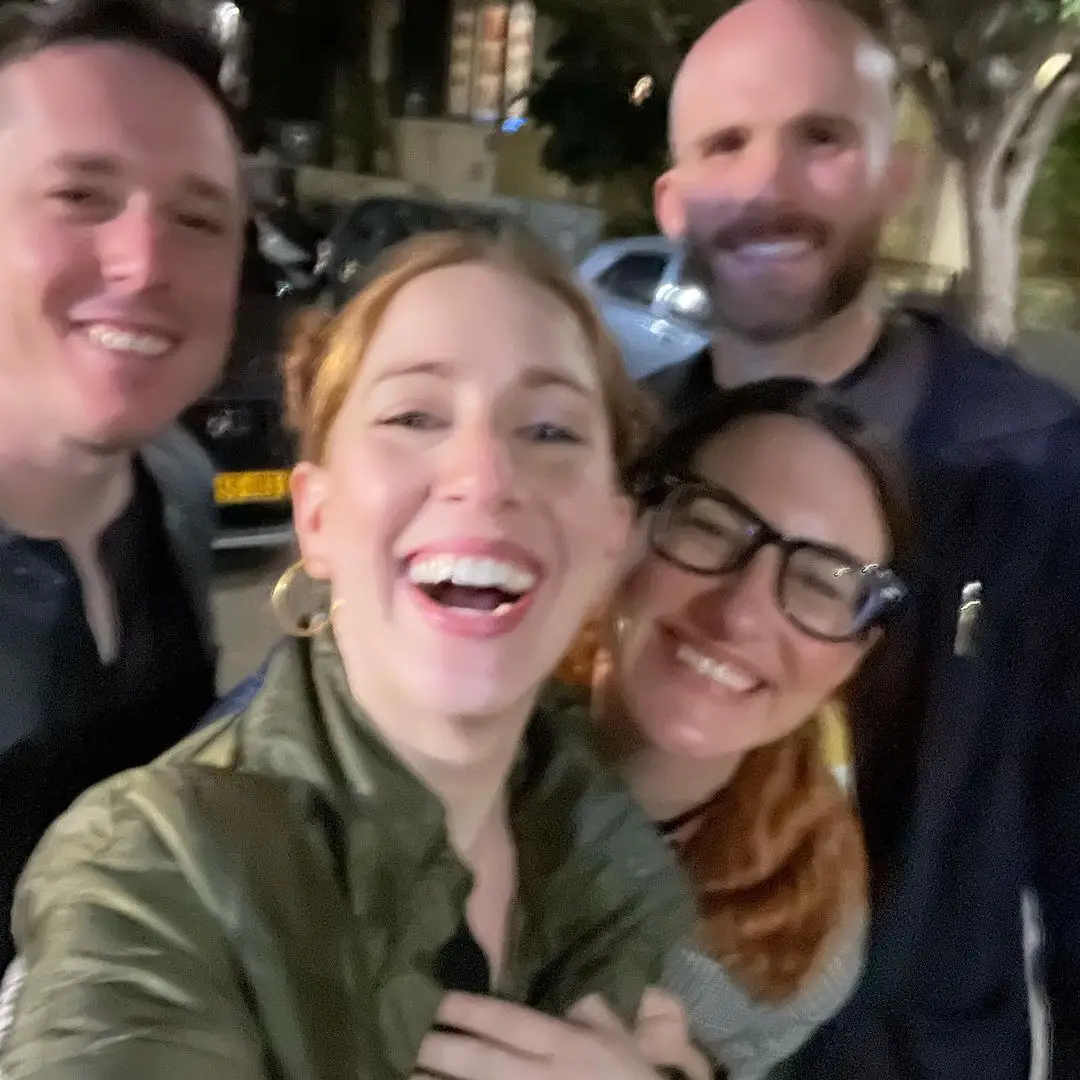 From left to right: Kyle, Rachel, Ashley and Yair. (Instagram/@thewright_rachel)