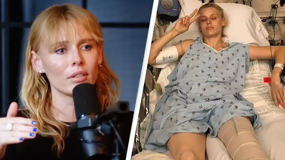 Woman sends terrifying warning to others after tampon caused her to lose both legs and almost die