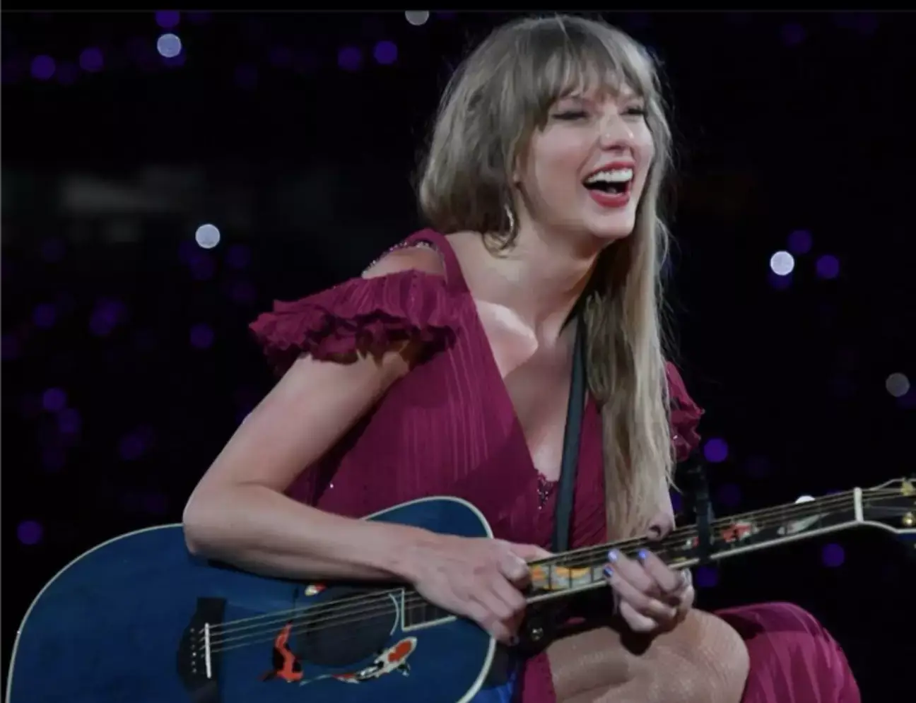 Travis Kelce said the 'ball was in Taylor Swift's court' after he watched her preform live.