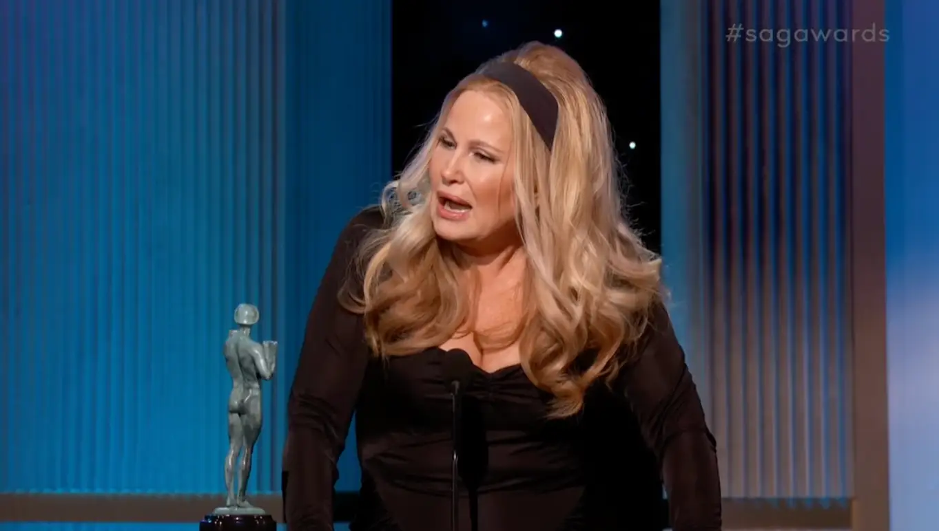 Jennifer got some huge laughs during her speech.