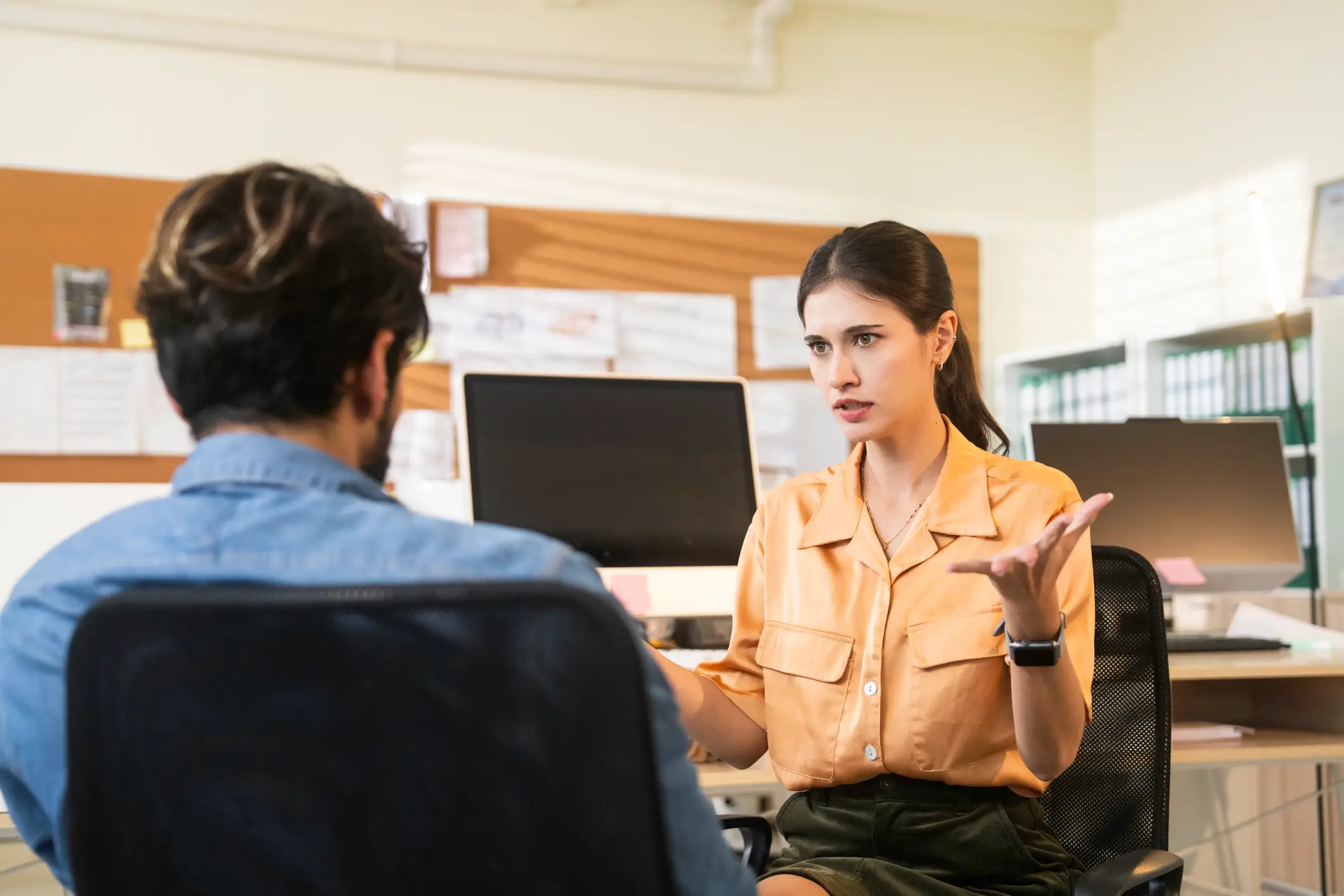 The applicant didn't even complete the interview (Getty Stock Photo)