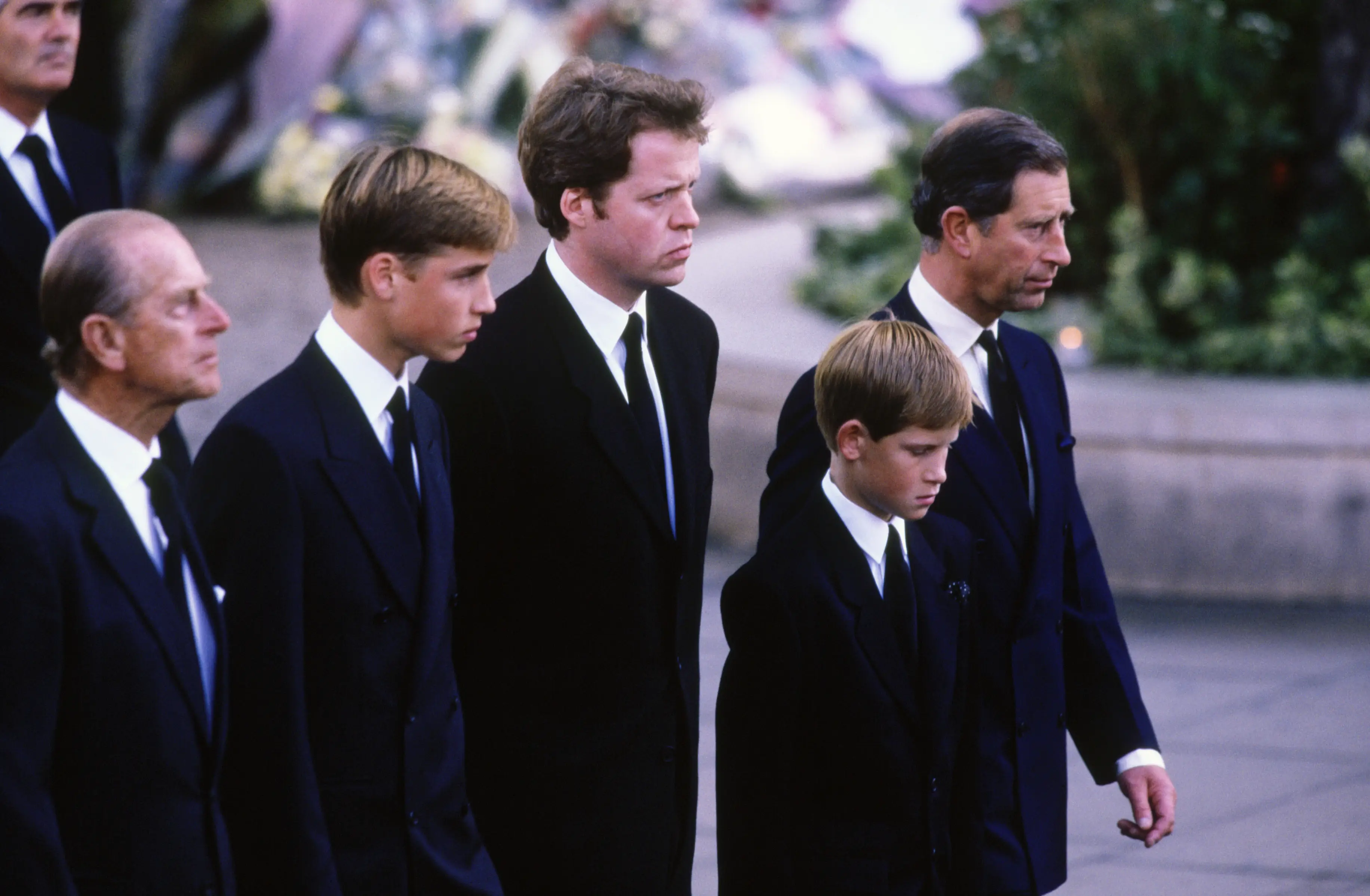 The pair allegedly disagreed over the role in which Prince Harry and William would play within the procession (David Levenson/Getty Images)