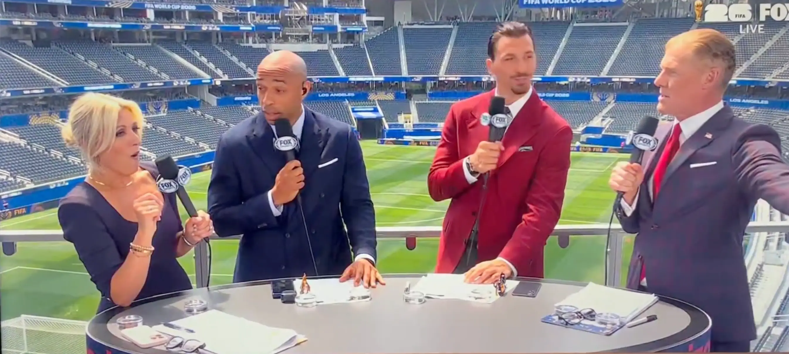 The team were left in shock by the comments (Fox Sport)
