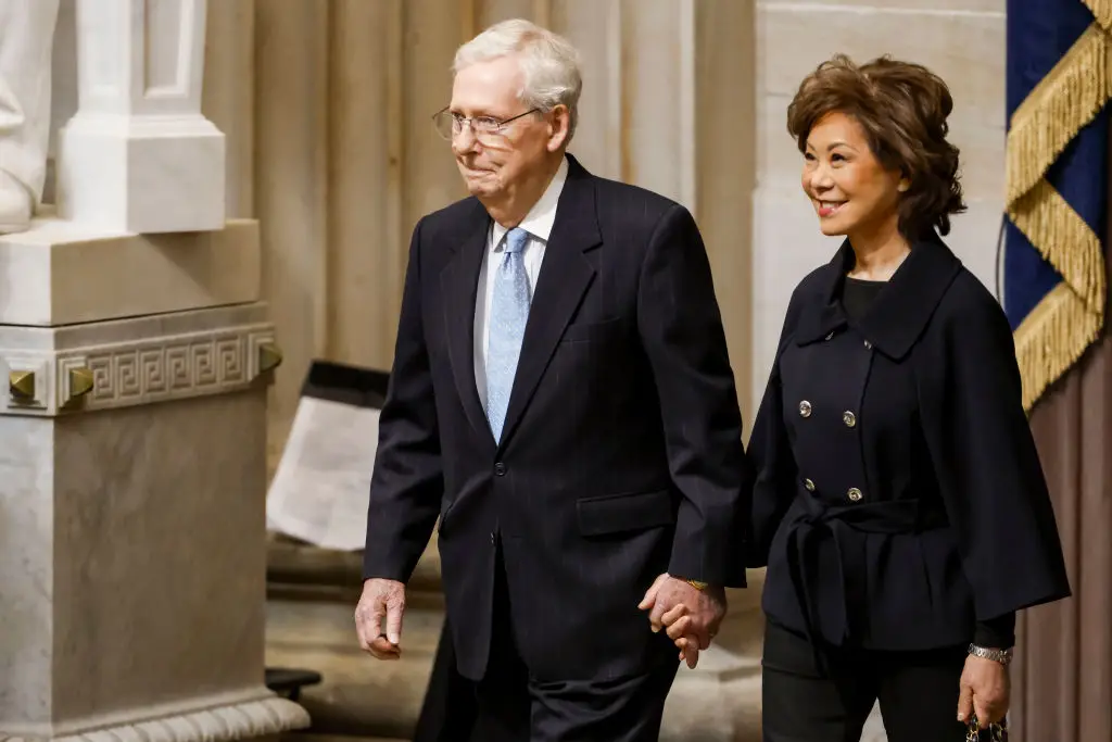 Chao has broken her silence after her husband's hospitalization (Photo by Shawn Thew-Pool/Getty Images)