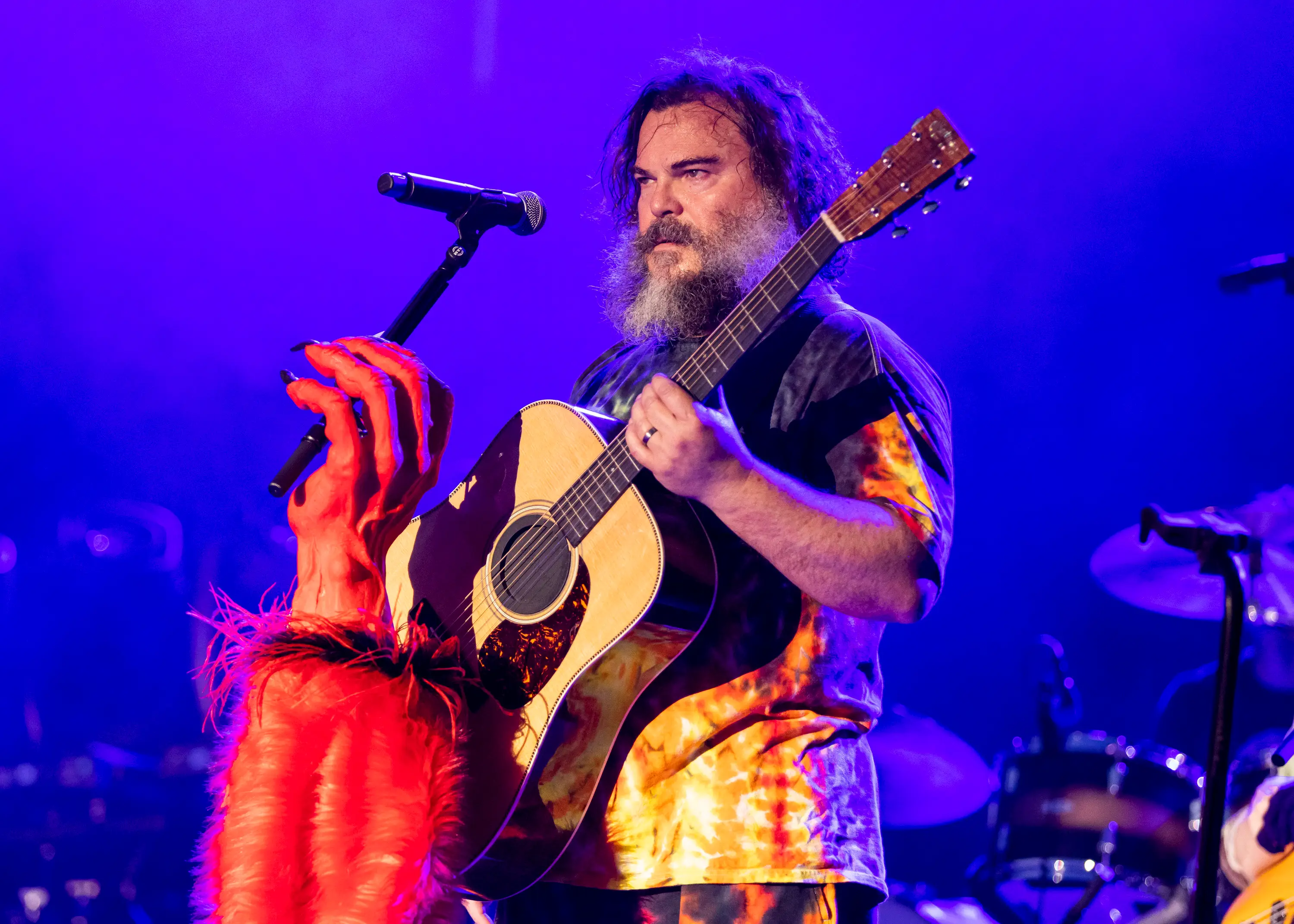 Jack Black said he was 'blindsided' by his bandmate's comment. (Scott Legato/Getty Images)