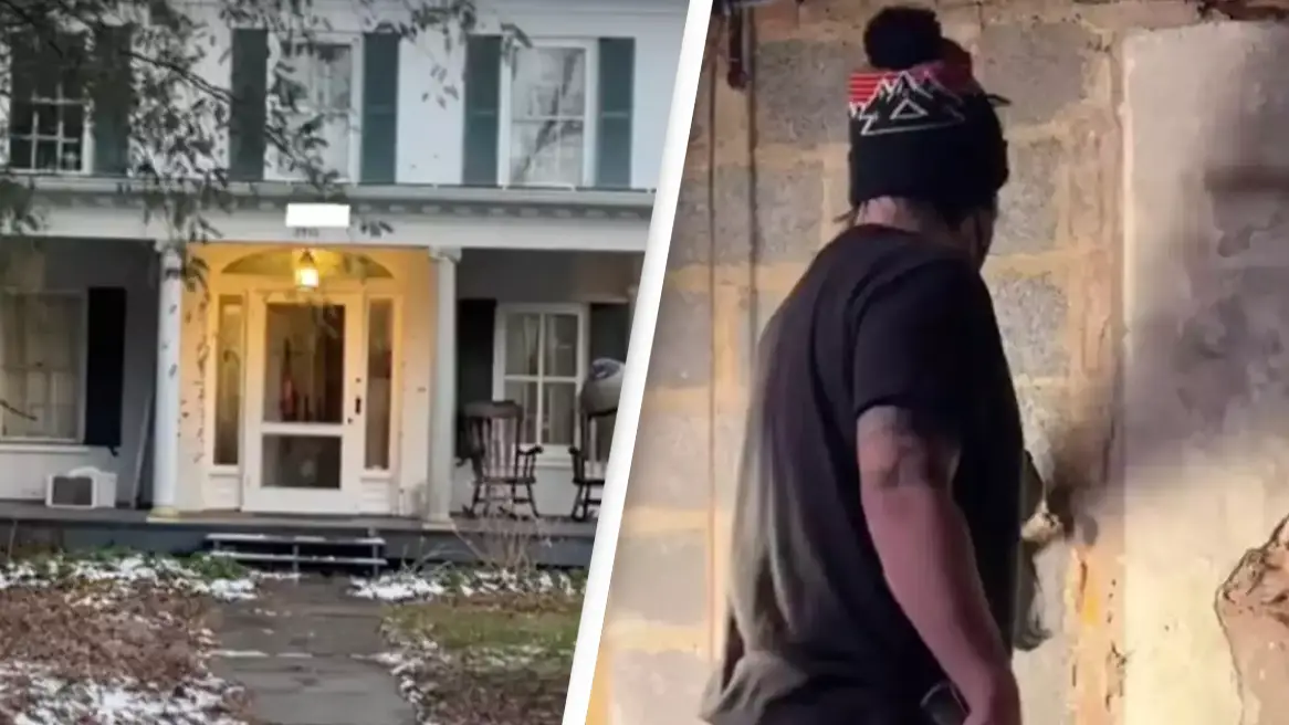 Woman warned after making eerie discovery in ‘creepy‘ basement of 200-year-old house