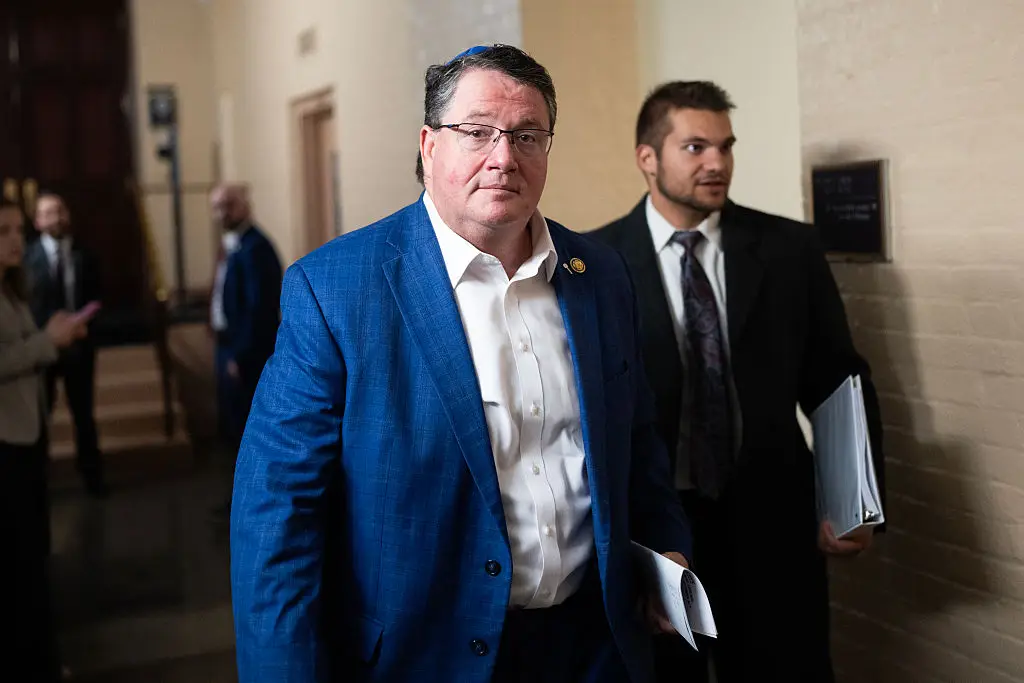 Randy Fine and Andy Ogles called for an 'investigation' into the lyrics (Tom Williams/CQ-Roll Call, Inc via Getty Images)