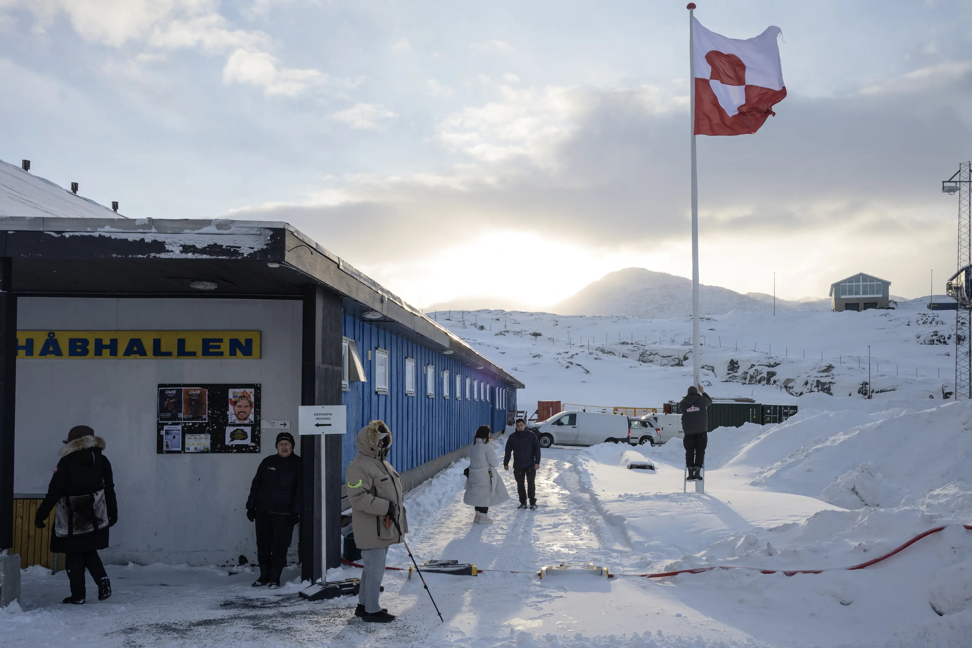 Life in Greenland is tough, but the island is critical to controlling the Arctic region (Florent VERGNES / AFP via Getty Images)