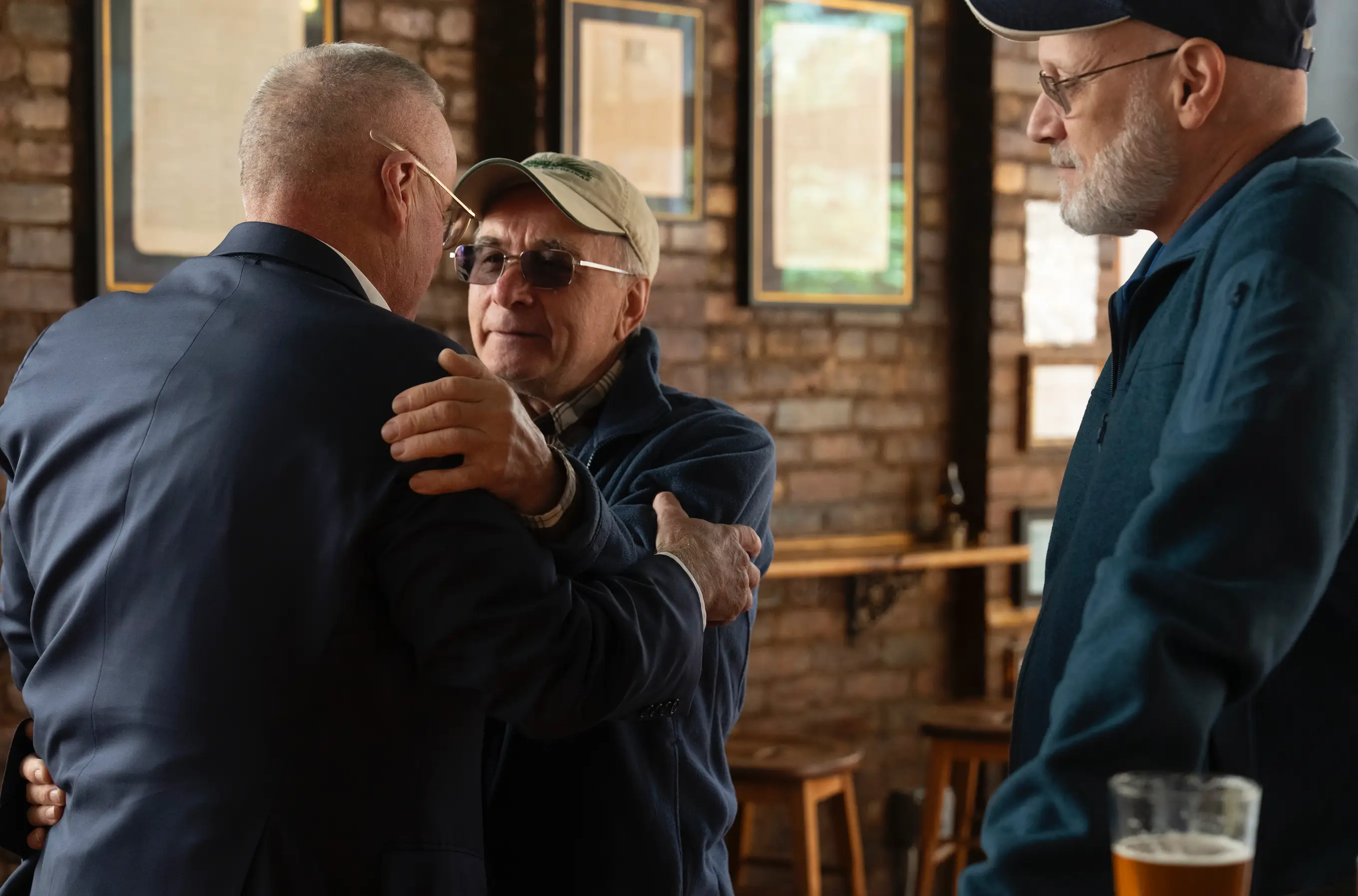 The men reunited for the first time in 25 years (National Geographic/Disney)