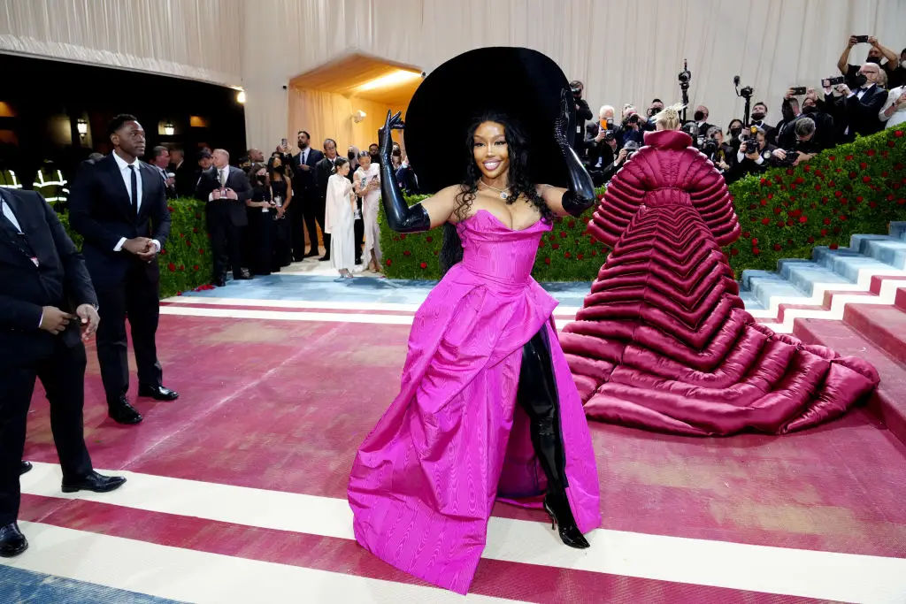 SZA said her anxiety ruined her Met Gala experience back in 2022 (Photo by Jeff Kravitz/FilmMagic)