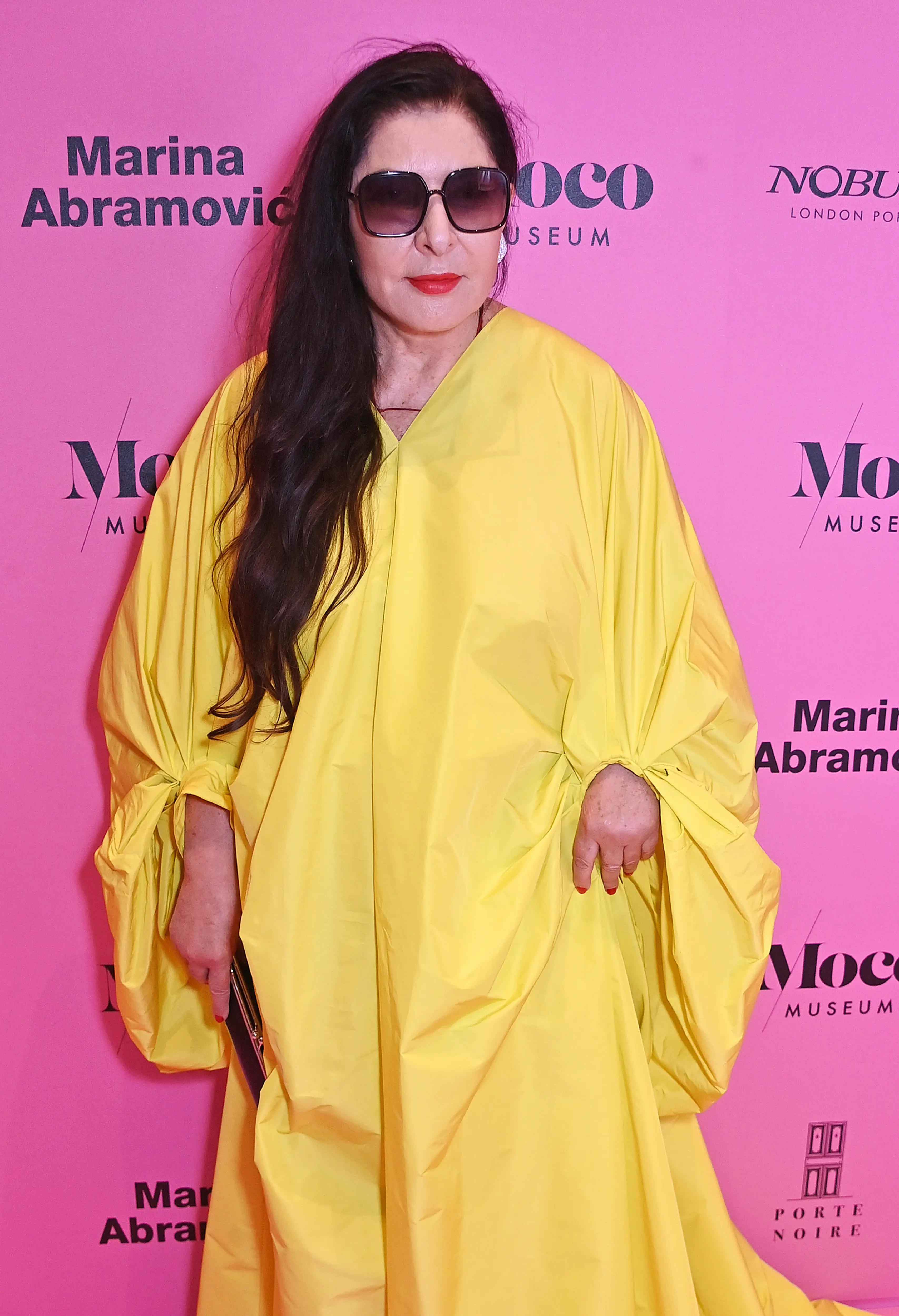 The artist revealed a change in her body after the piece (Dave Benett/Getty Images for Moco Museum)