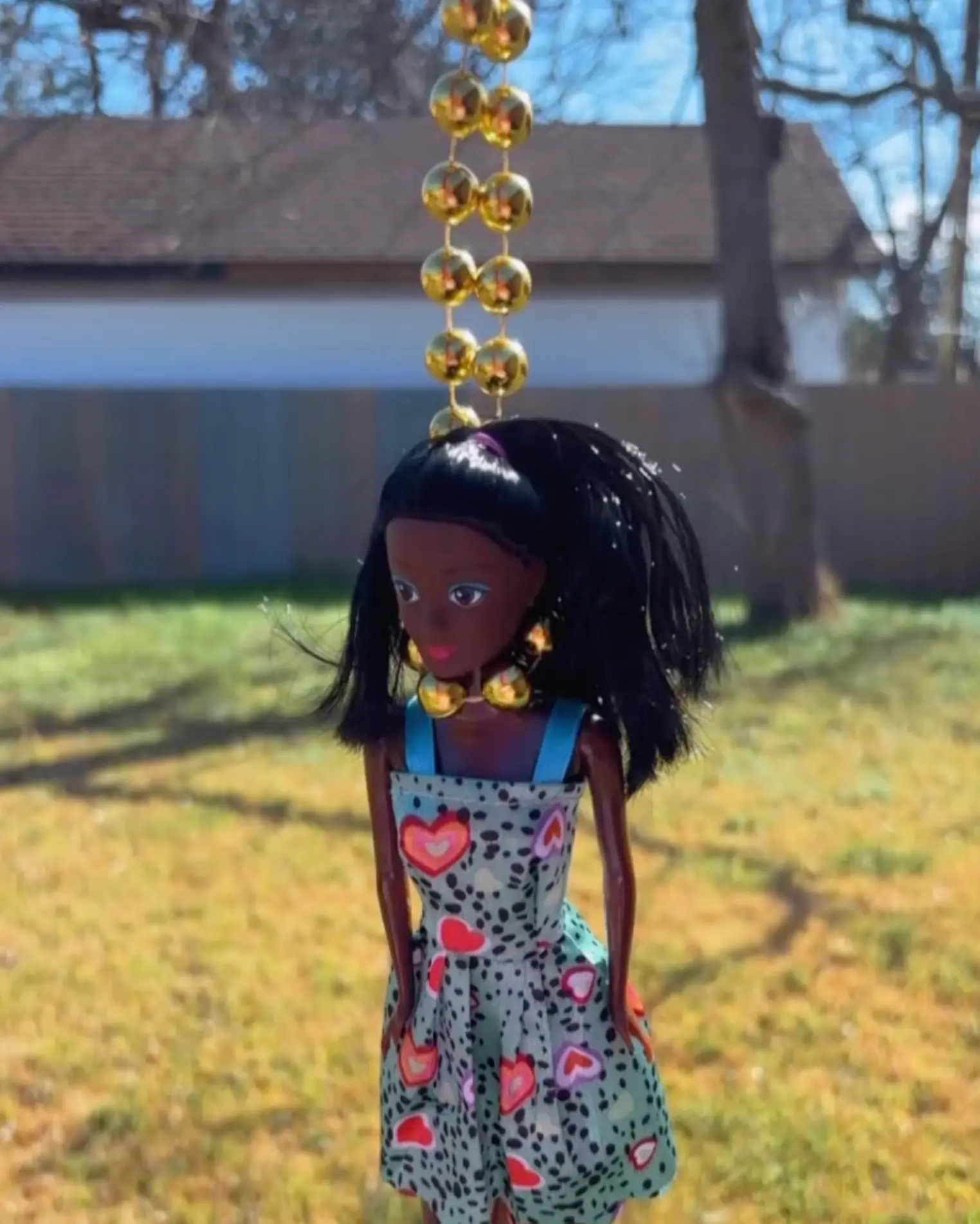 The doll has caused controversy (YouTube/WWL) 