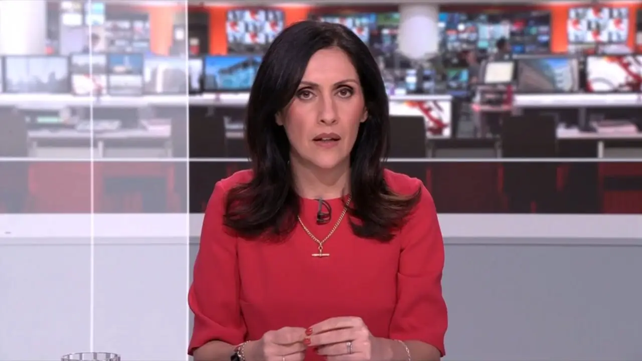 The news reader was diagnosed in 2024. (BBC)