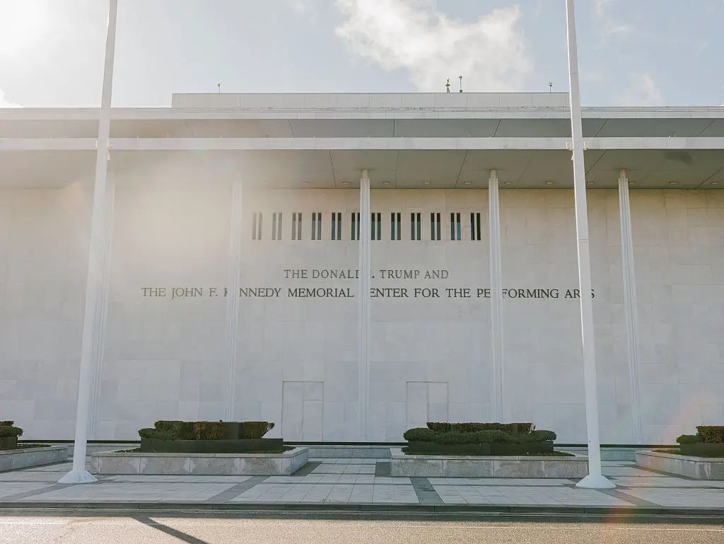 The JFK Center was changed (Photo by Jason Andrew for The Washington Post via Getty Images)