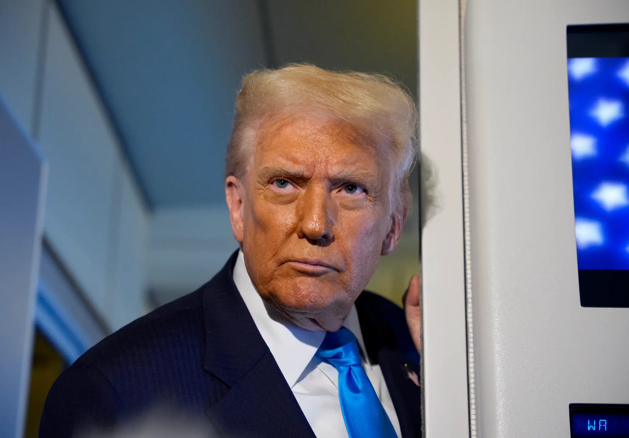 Donald Trump had previously called on New Yorkers to vote for Cuomo (Andrew Harnik/Getty Images)