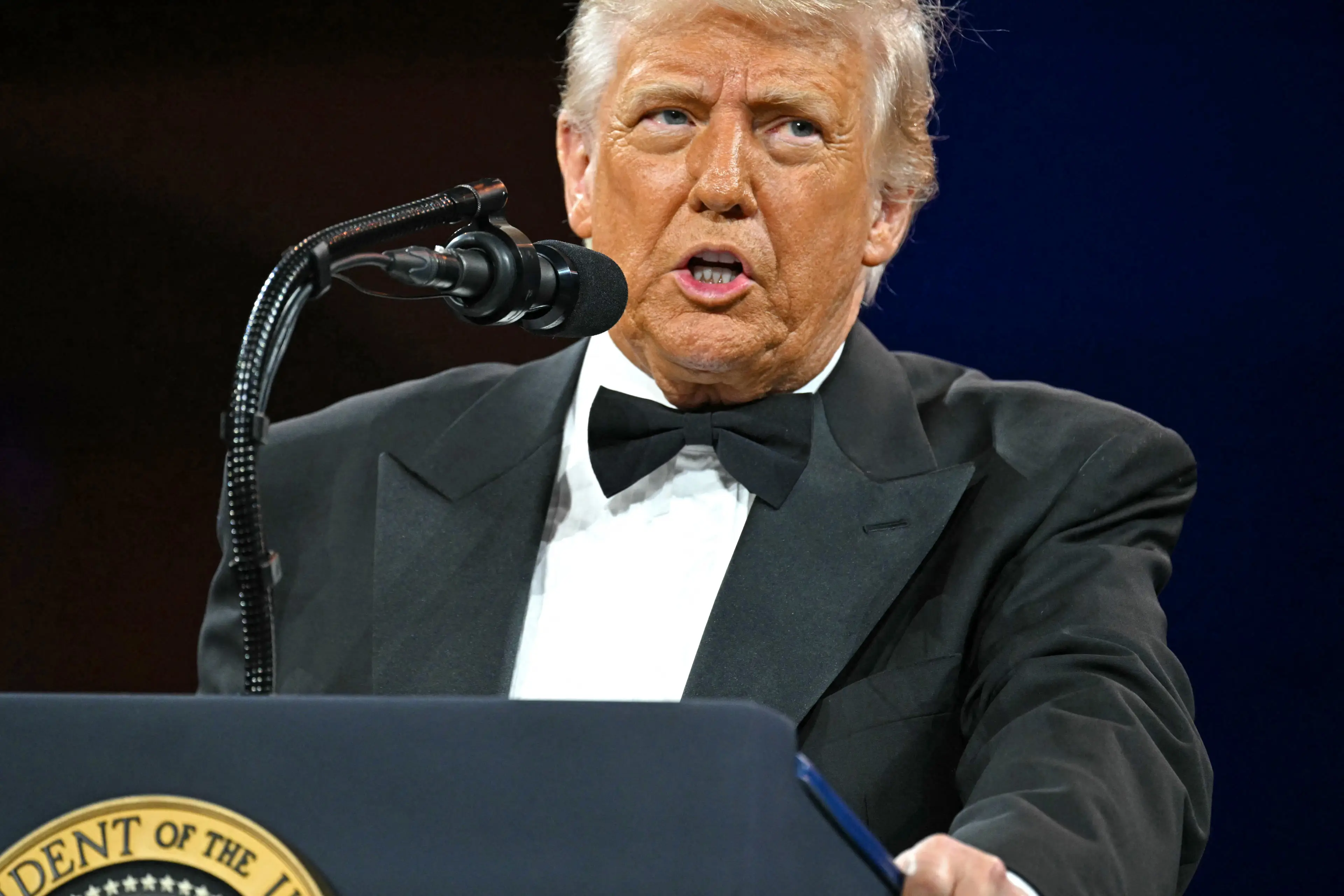 Trump also insisted many countries were trying to strike up deals to avoid tariffs(SAUL LOEB/AFP via Getty Images)