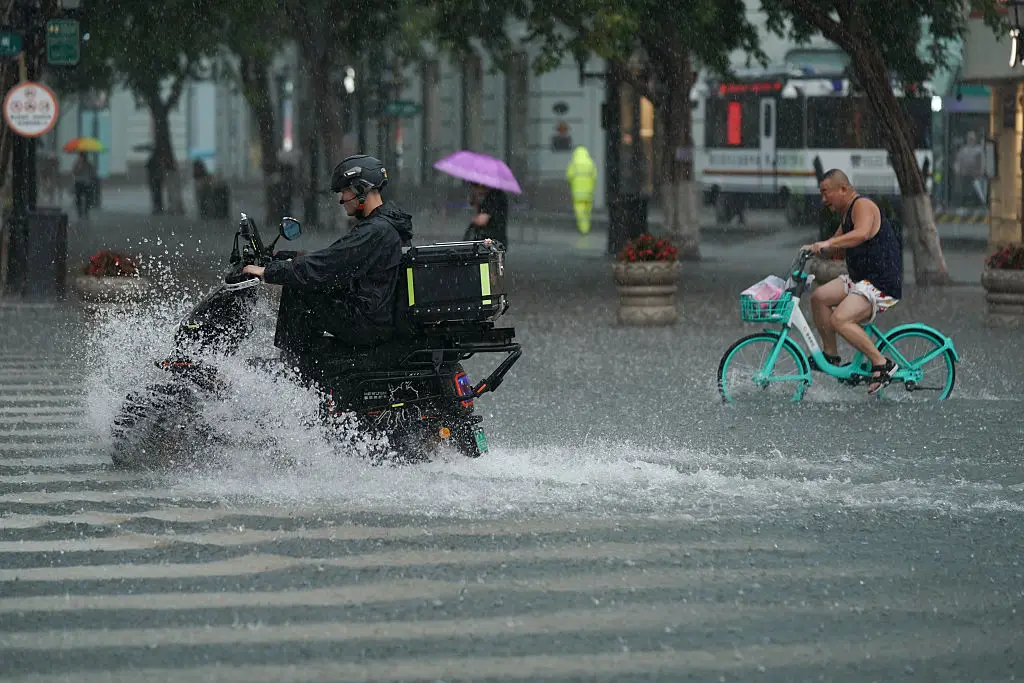 China is facing what climate authorities warn could be the strongest "super" El Niño event on record since systematic monitoring began in 1951. (Photo by Zhao Yuhang/China News Service/VCG via Getty Images)