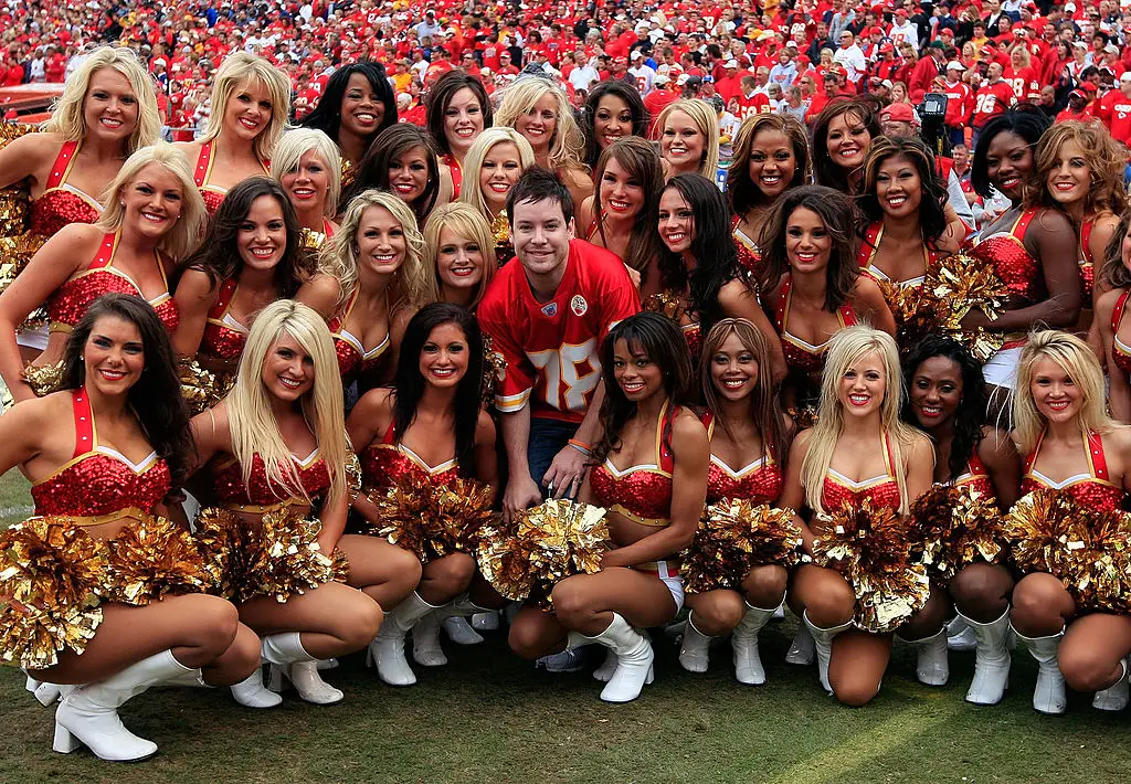 Shanna was a Kansas City Chiefs cheerleader (Jamie Squire/Getty Images)