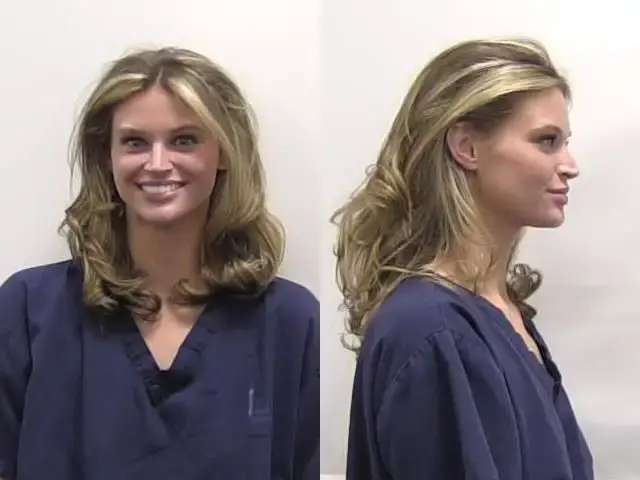 Lily Stewart's second mugshot pic (Mugshotsathens.com)