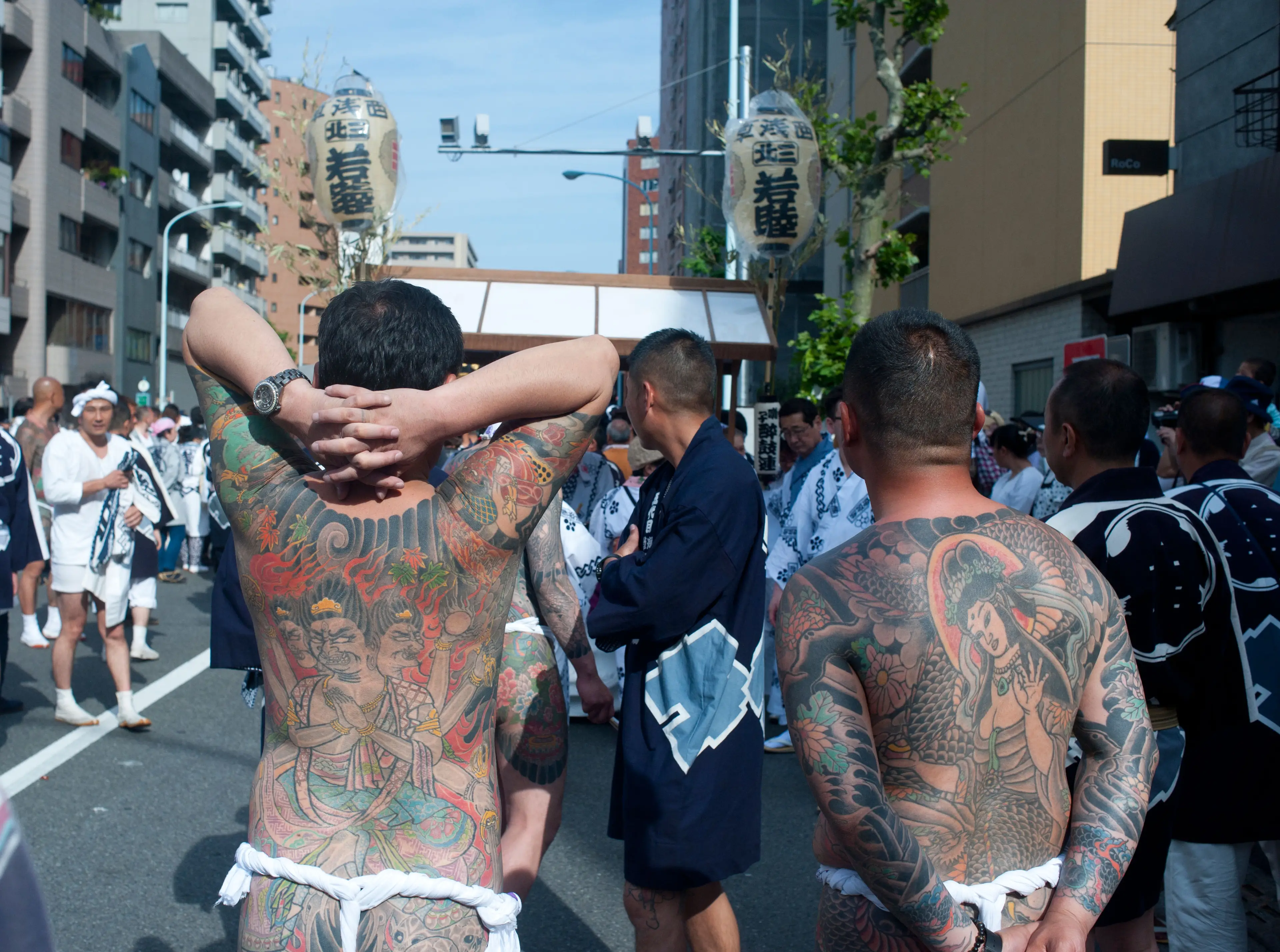 Members of the Yakuza (Alamy)