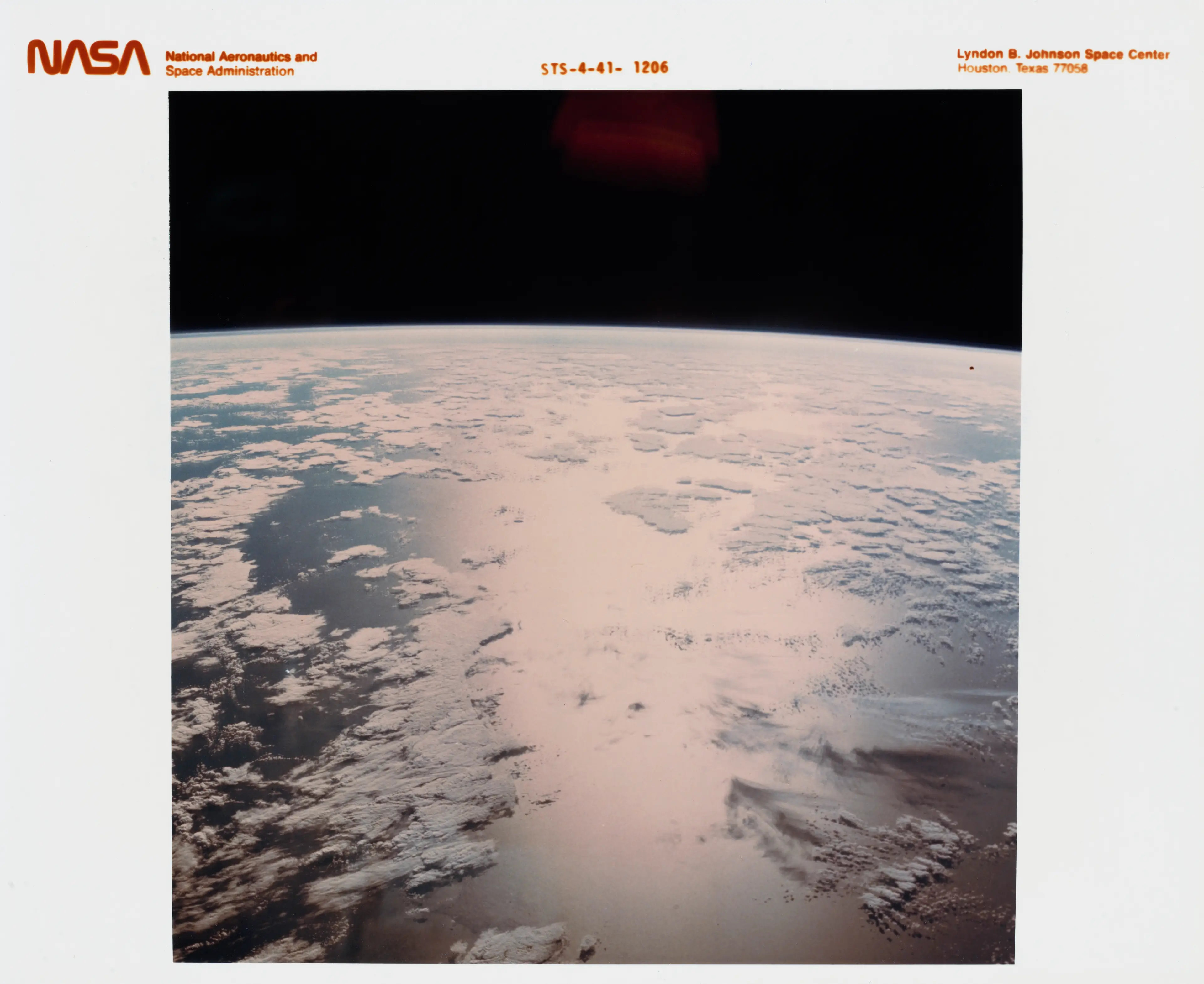 Virts witnessed the South Atlantic Anomaly.