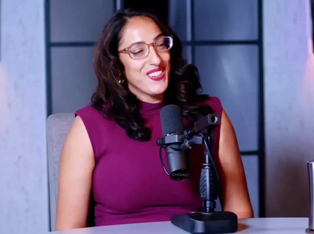 Dr Rena Malik has debunked the age-old myth. (YouTube/Diary of a CEO)