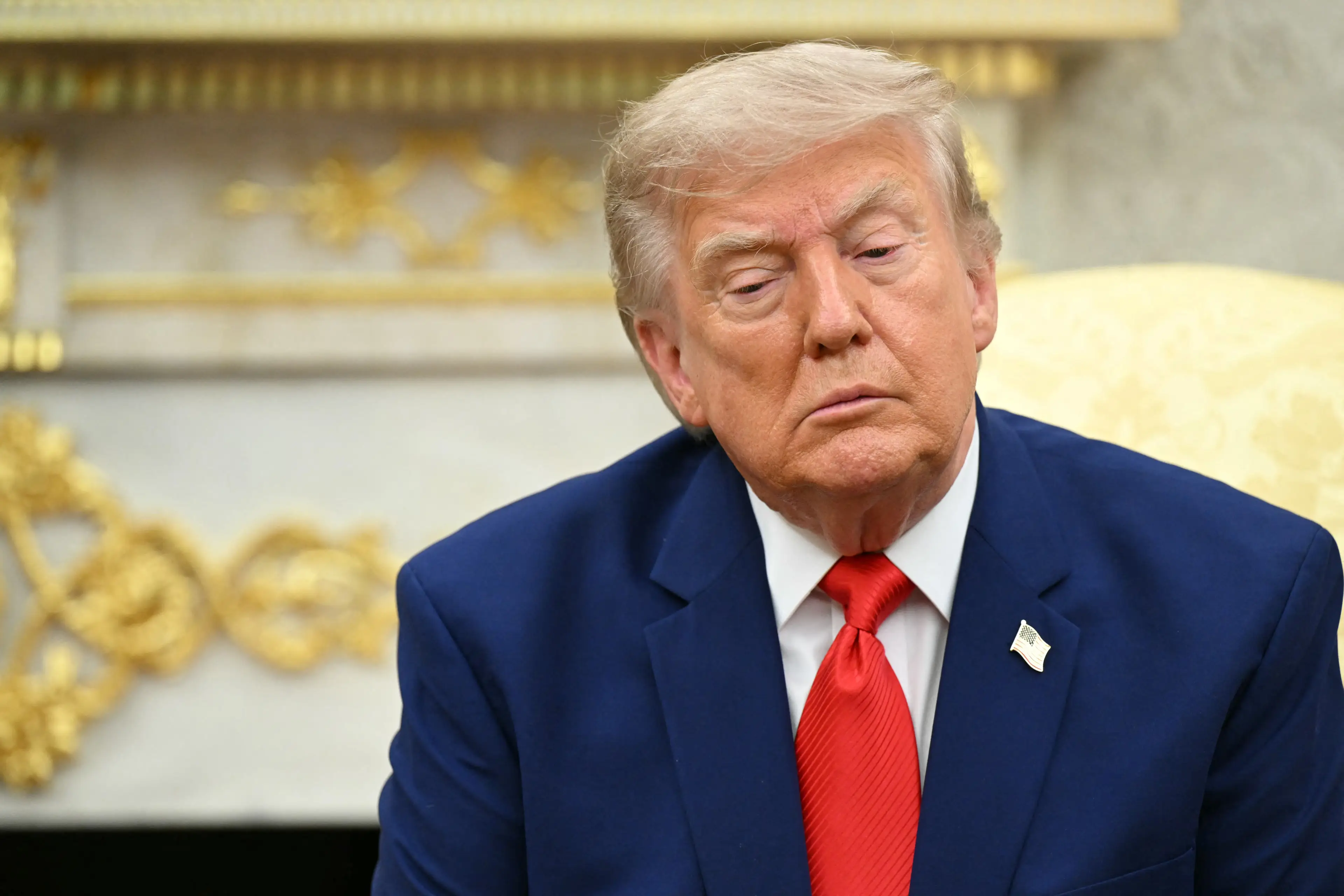 What word would you use to describe Trump? (SAUL LOEB / AFP via Getty Images)
