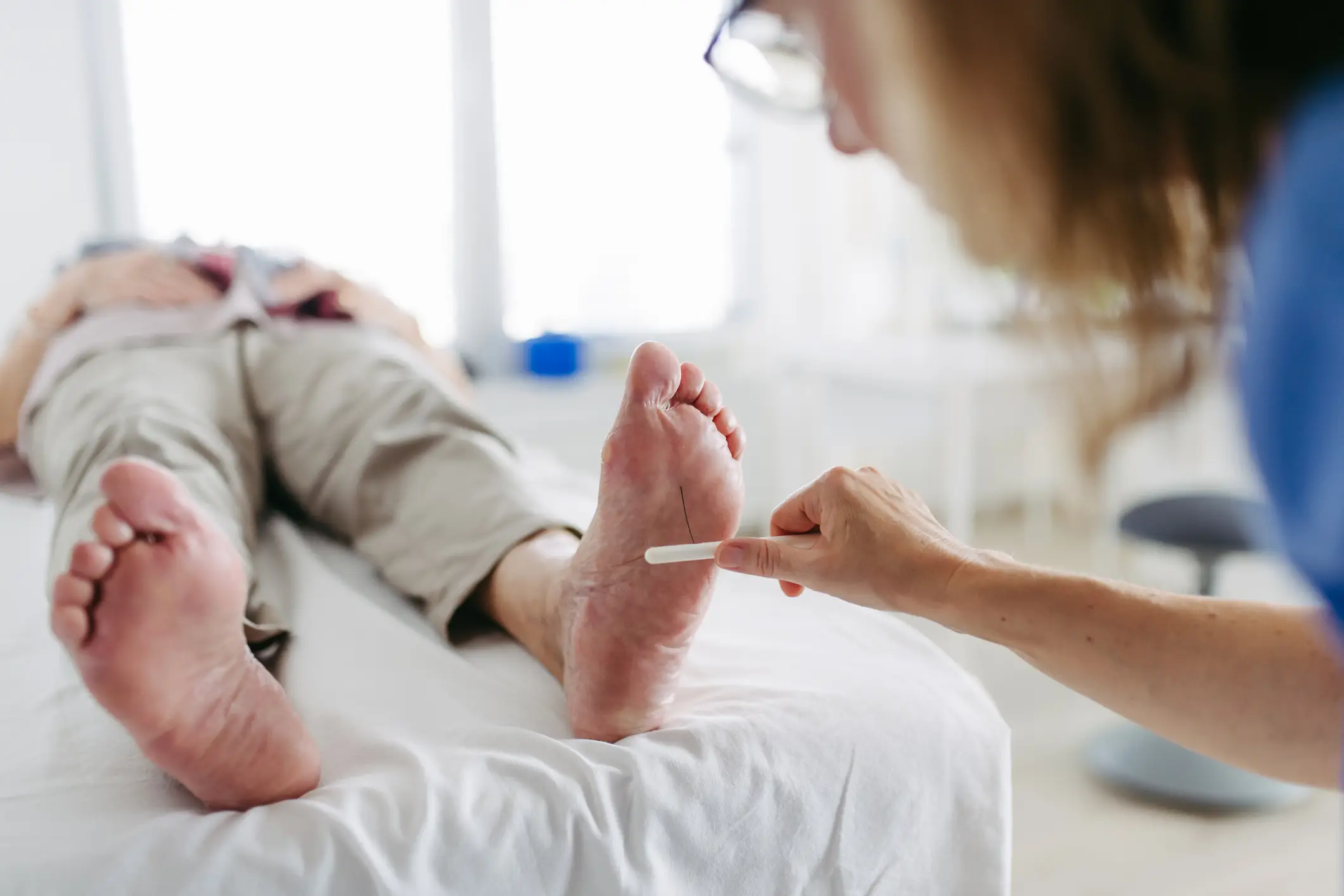 It happens naturally when people get older or with rapid weight loss (Getty Stock Images)