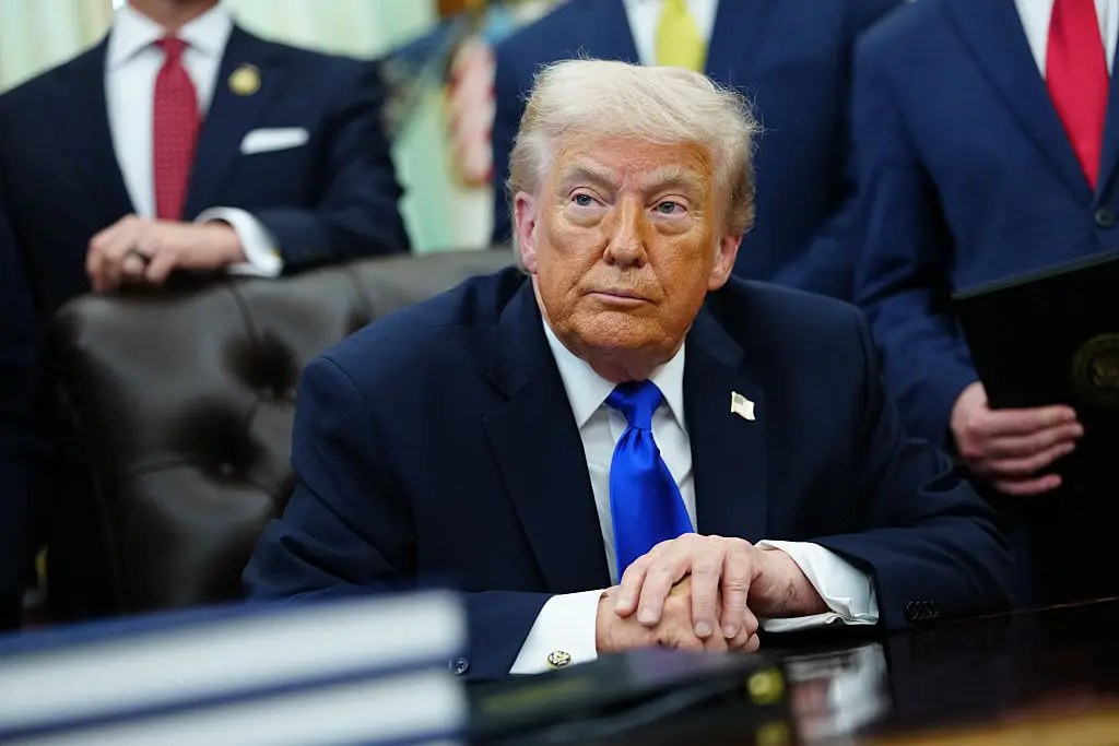 President Trump hasn't ruled out removing US troops from other European countries. (Aaron Schwartz/CNP/Bloomberg via Getty Images)