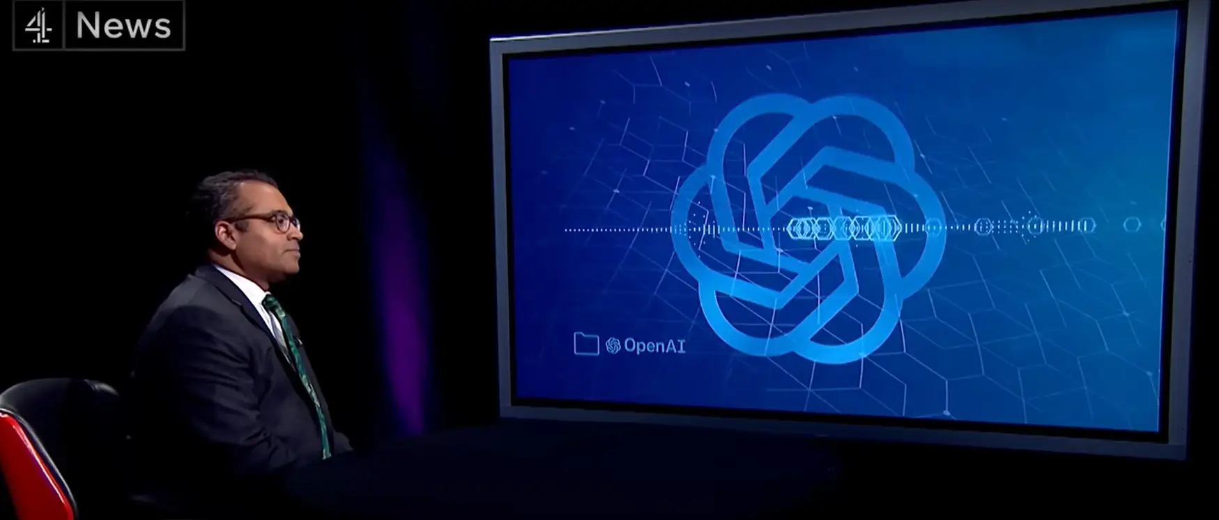 ChatGPT is even capable of being interviewed on TV.