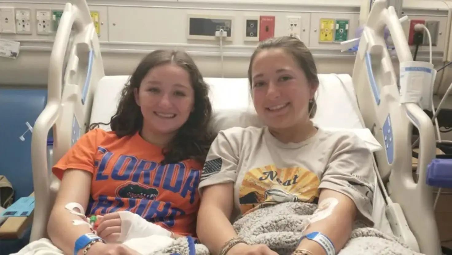 The teens were rushed to hospital where they were treated for hypothermia and dehydration (GoFundMe)