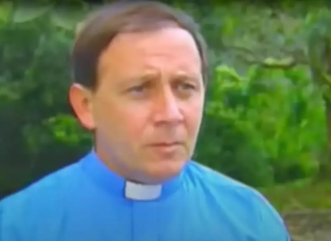 The priest was not afraid of daredevil stunts (YouTube/@catholicnewsagency)