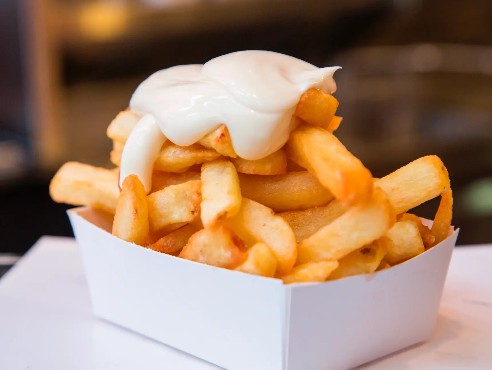 Mayo goes with all sorts of foods. (Getty Stock Photo)