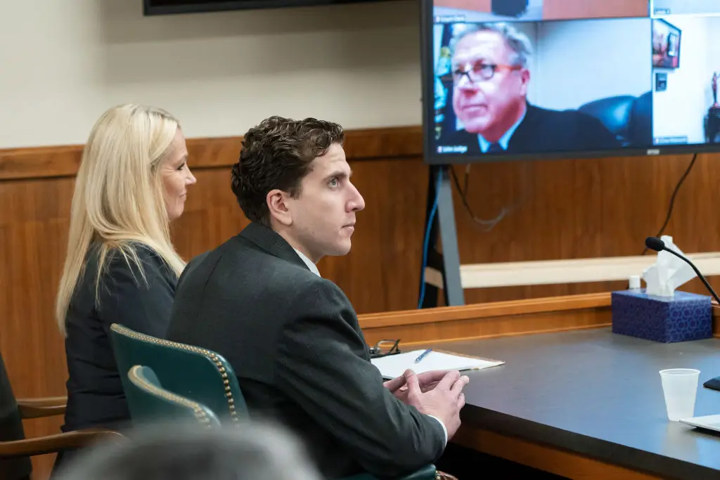 Kohberger claims to be 'innocent' in the 2022 murders (Photo by Ted S. Warren-Pool/Getty Images)