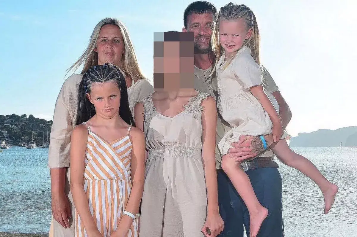 Shane Roller and Shannen Morgan were killed alongside two of their daughters Rubie, nine, and Lillie, four. (Paul Hepple / GoFundMe)