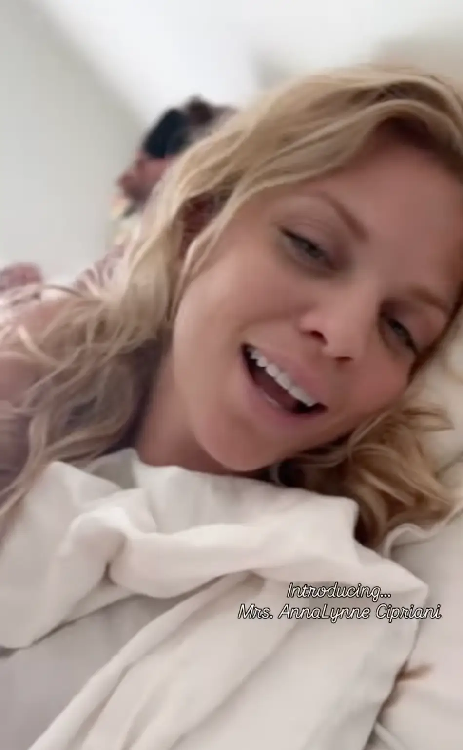 AnnaLynne McCord brushed off the intense online drama to share a glowing video with her followers the morning after tying the knot(Instagram/theannalynnemccord)