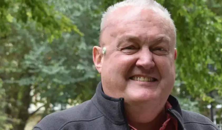 Paul Read was diagnosed in 2023 (University College London Hospitals NHS Foundation Trust)