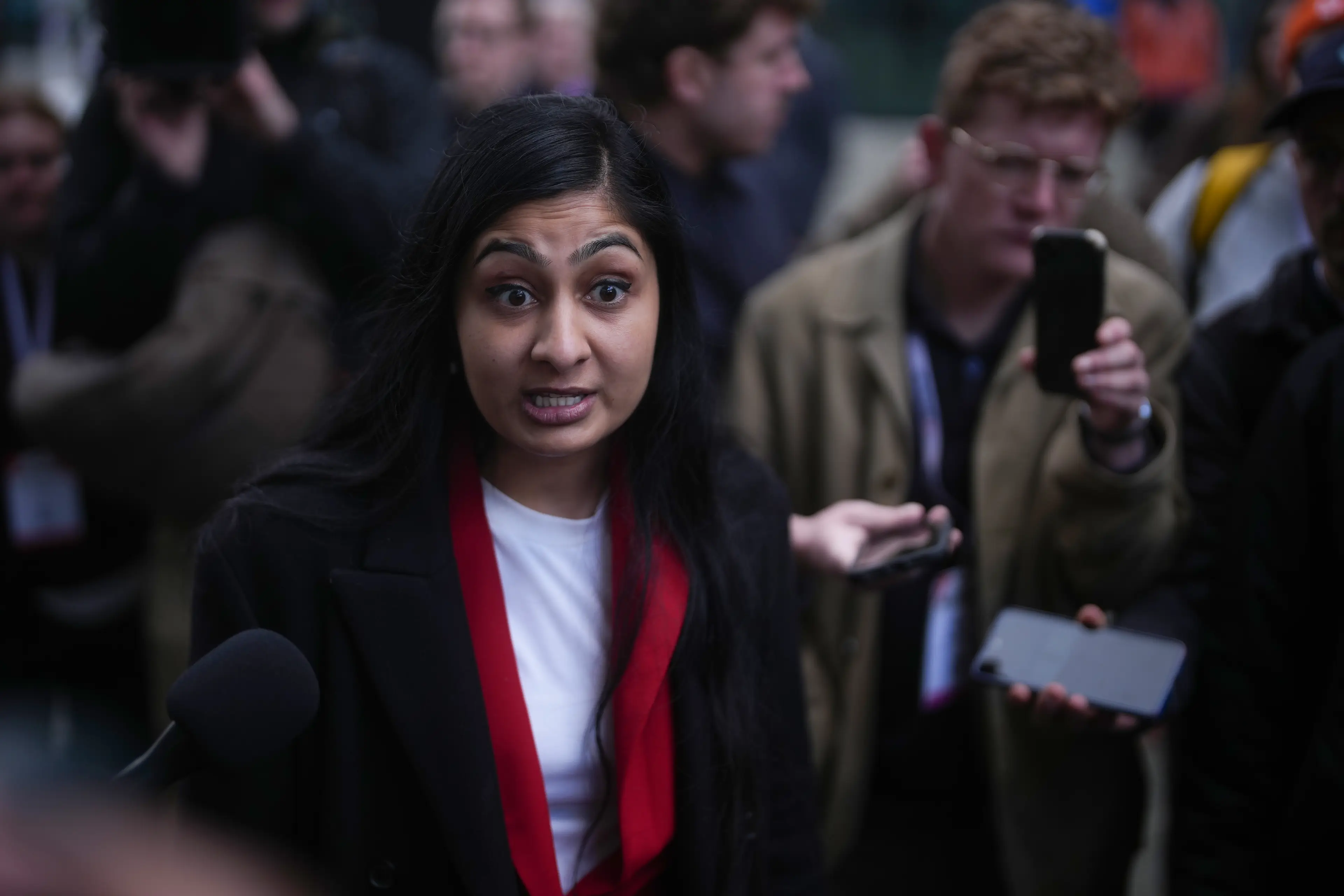 MP Zarah Sultana cricized the decision to keep the warehouse open (Christopher Furlong/Getty Images)