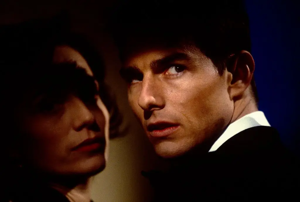 Kristin Scott Thomas and Tom Cruise in Mission: Impossible (Murray Close/Moviepix/Getty Images)
