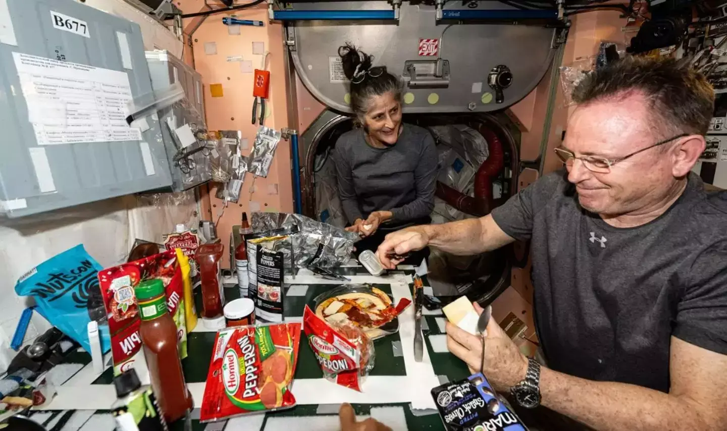 Sunita ‘Suni’ Williams' appearance in new photos while onboard the ISS has sparked concern (NASA)