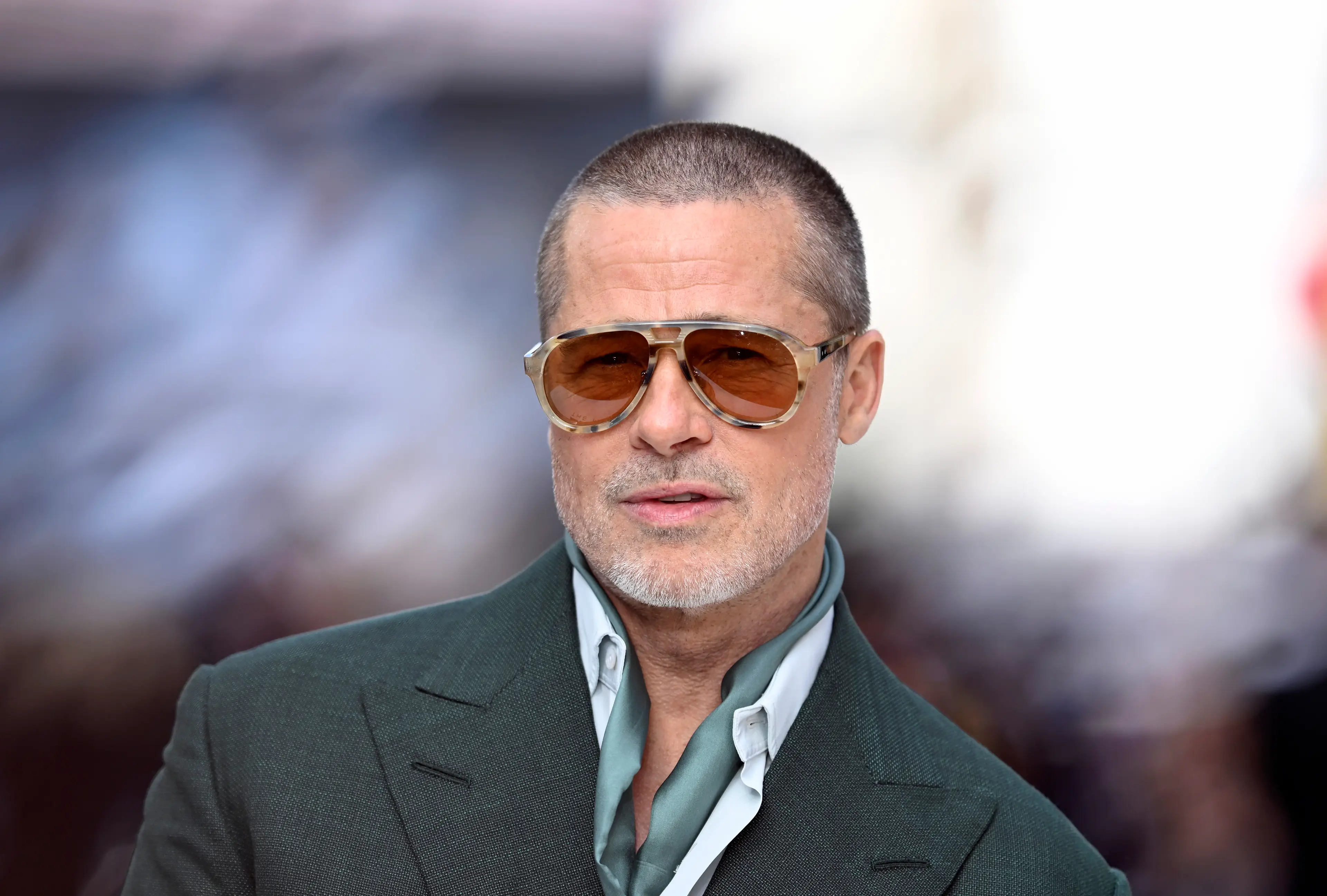 Pitt says he was sober for seven years (Gareth Cattermole/Getty Images)