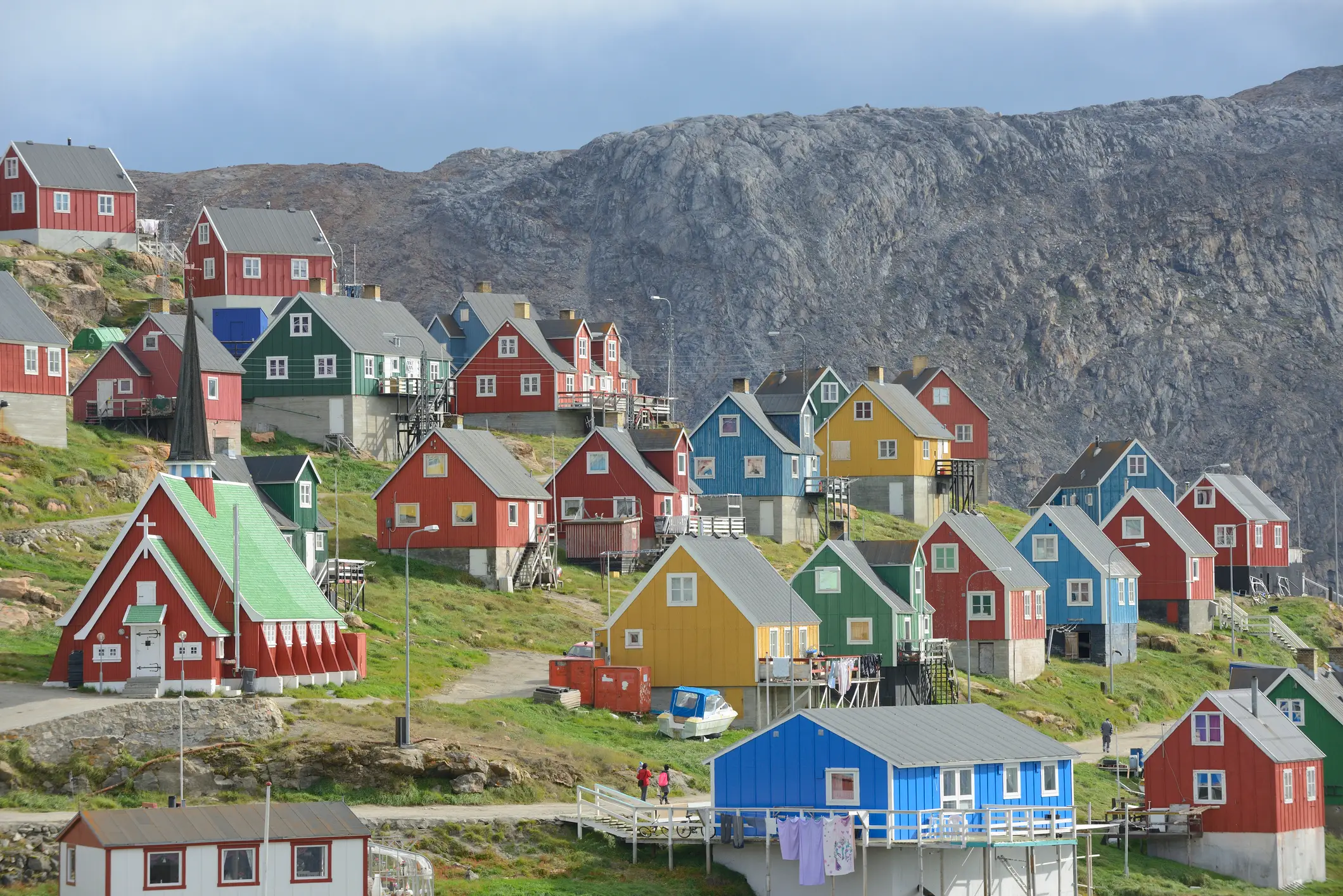Greenland has a complicated history but sits in an ideal position (Getty Images)