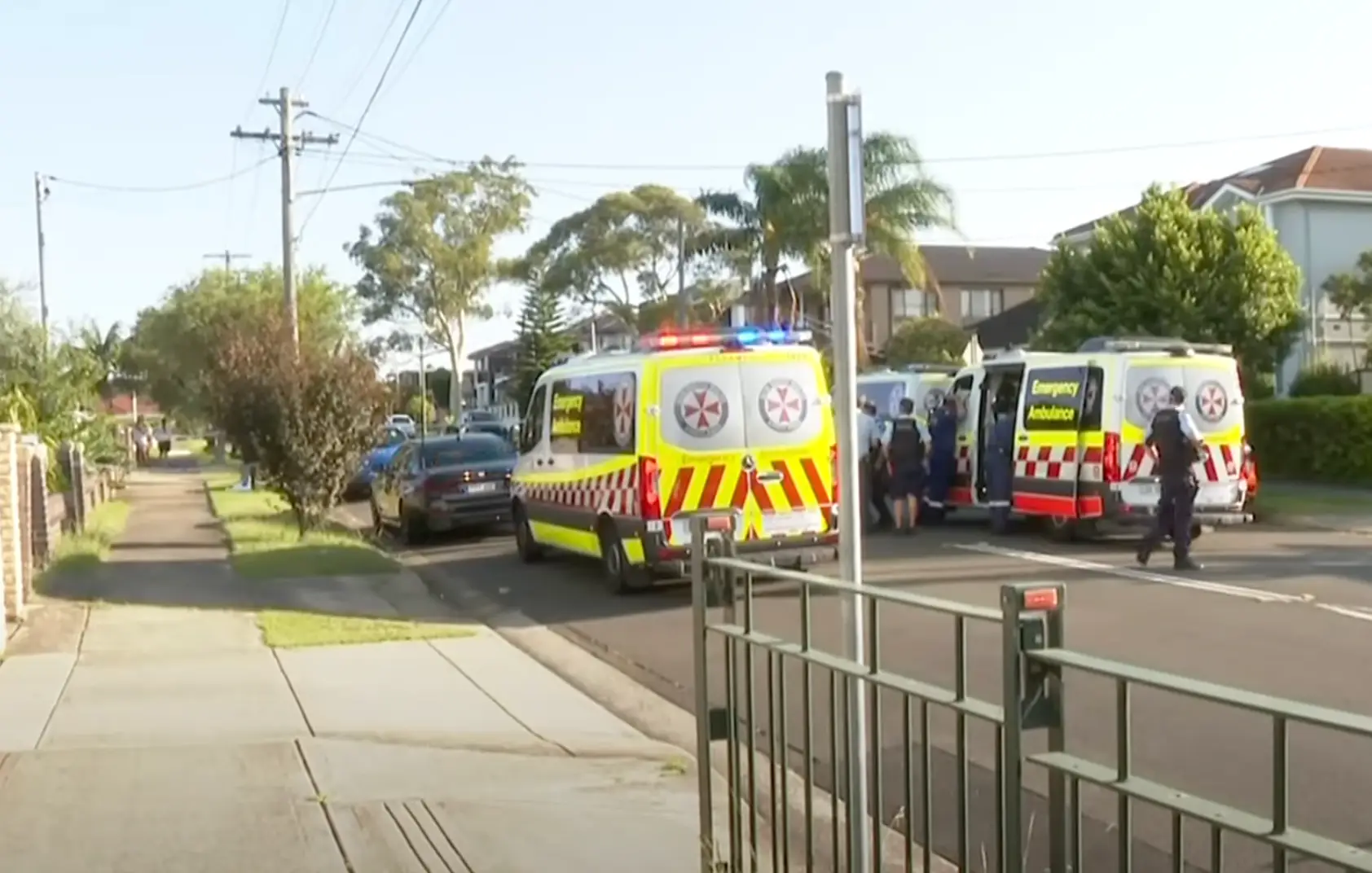 The grieving dad allegedly screamed 'I've killed my daughter' (7News Australia)