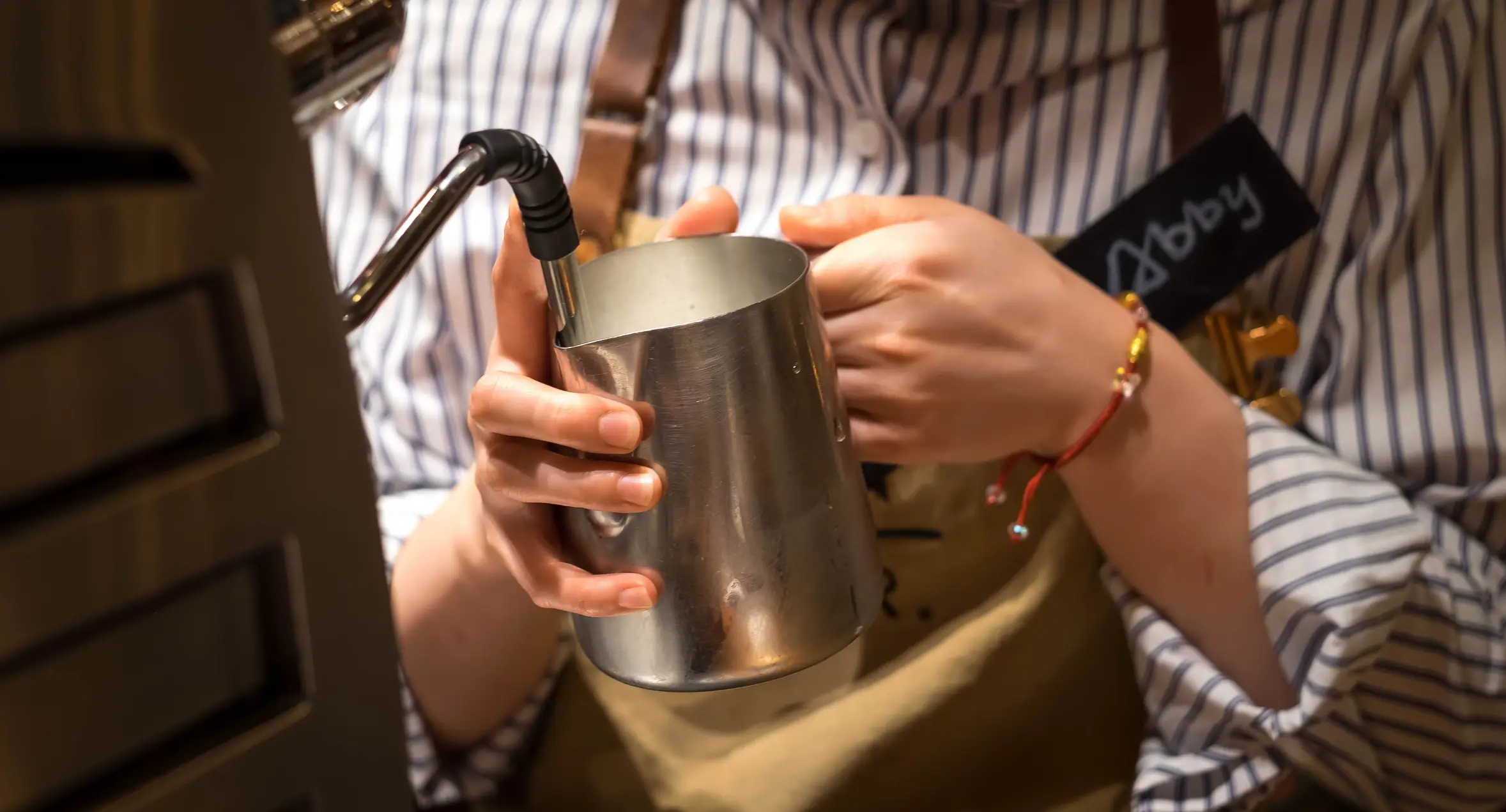 The note was brought in the next day by the customer.