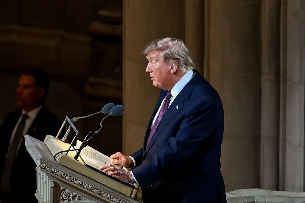 Trump called Graham a 'tough cookie' (Photographer: Daniel Heuer/Bloomberg via Getty Images)