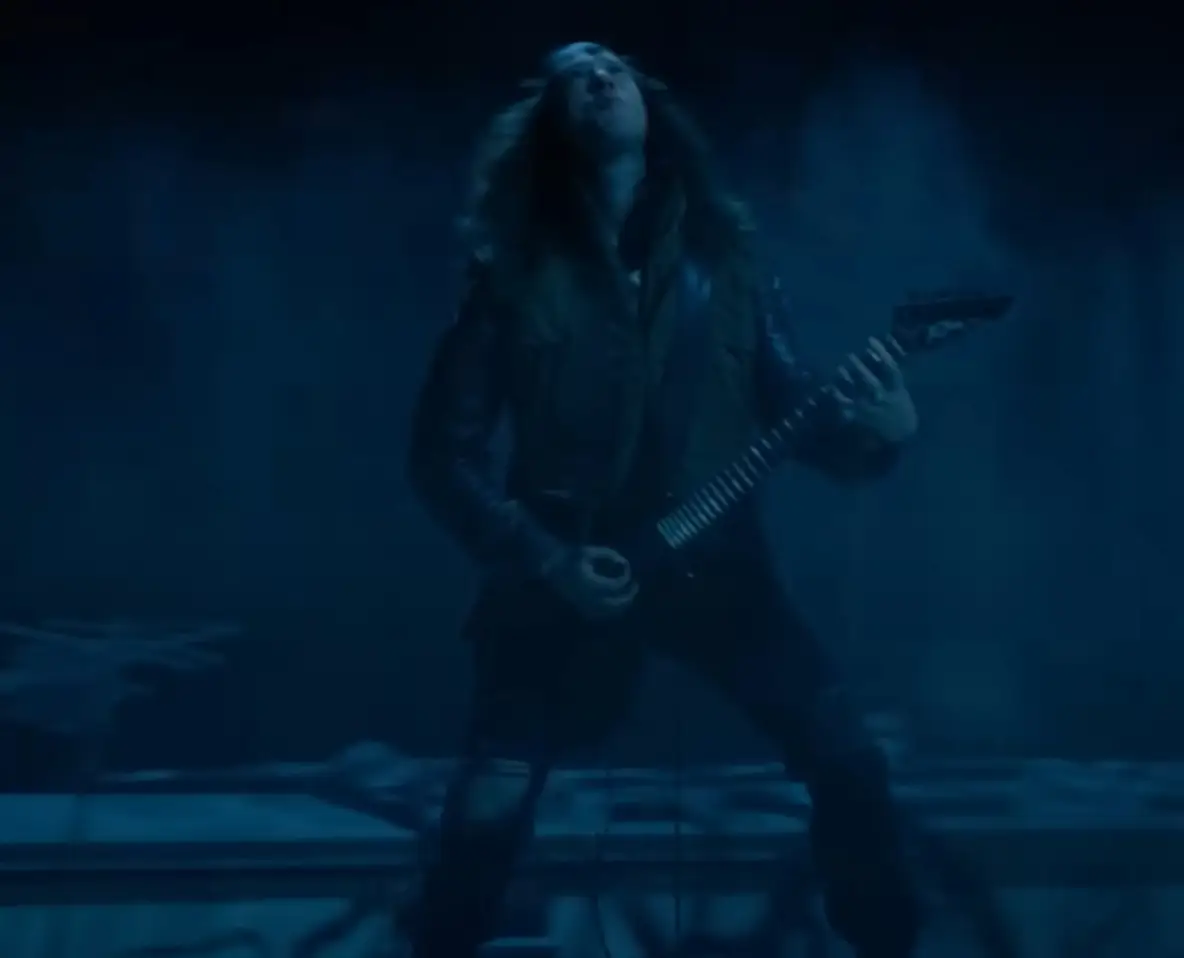 The Hellfire Club’s metalhead legend won’t rise again, say the Duffer brothers (YouTube/Stranger Things/Netflix)