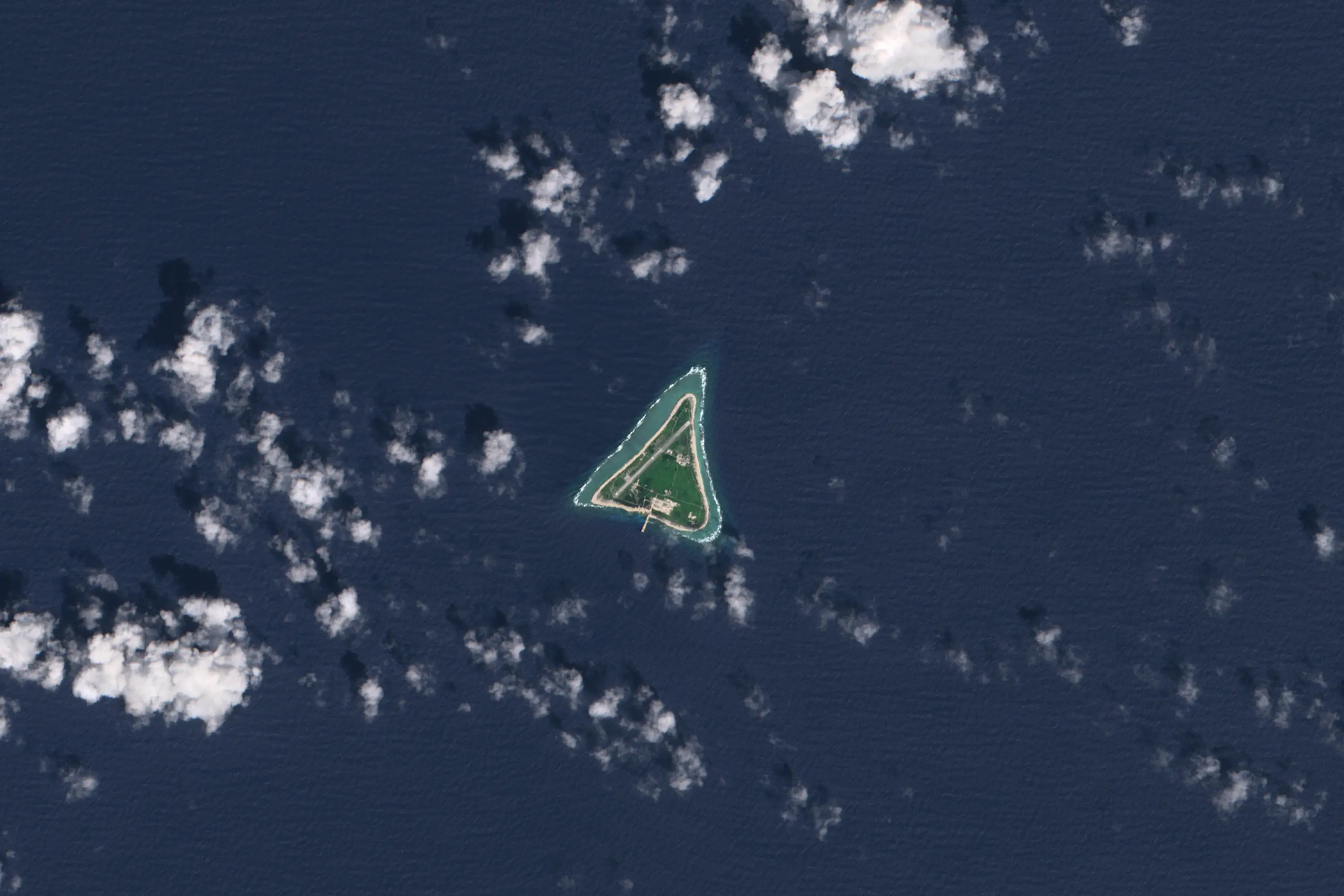 Minami-Tori-shima island (Gallo Images/Orbital Horizon/Copernicus Sentinel Data 2024)