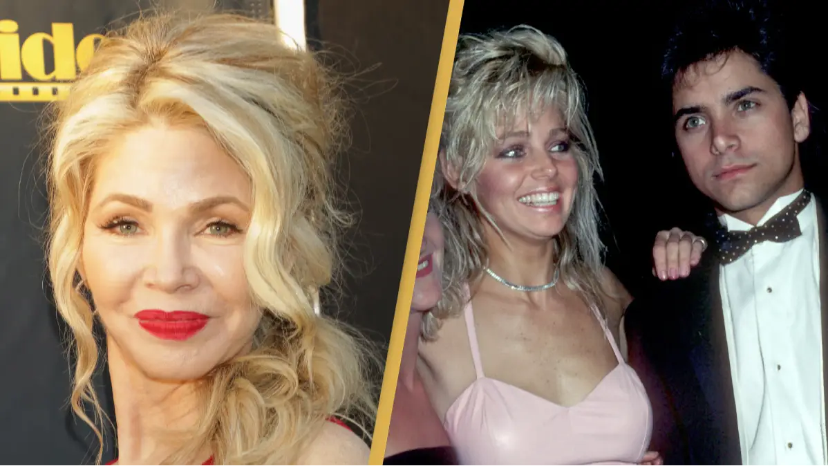 Teri Copley responds after John Stamos shares 'nightmare' of finding her in bed with Tony Danza