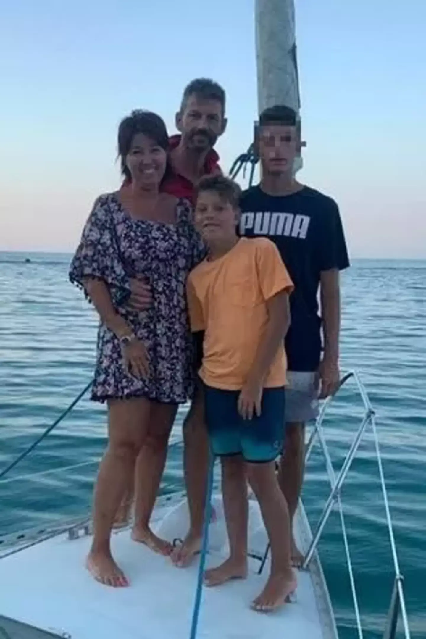 The teenager initially told authorities he had killed his father in self defence (Family Handout)