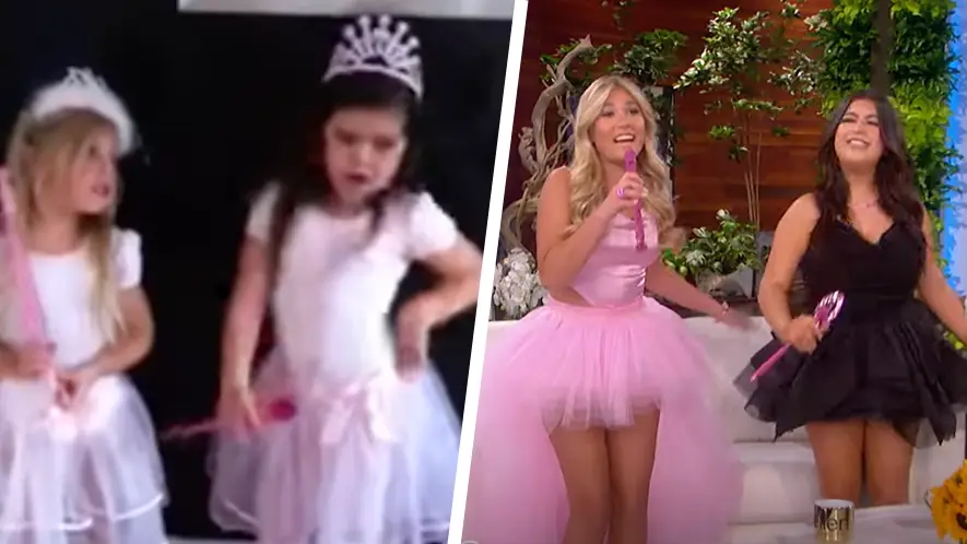 Sophia Grace And Rosie Perform 'Super Bass' For Ellen DeGeneres' Final Episodes